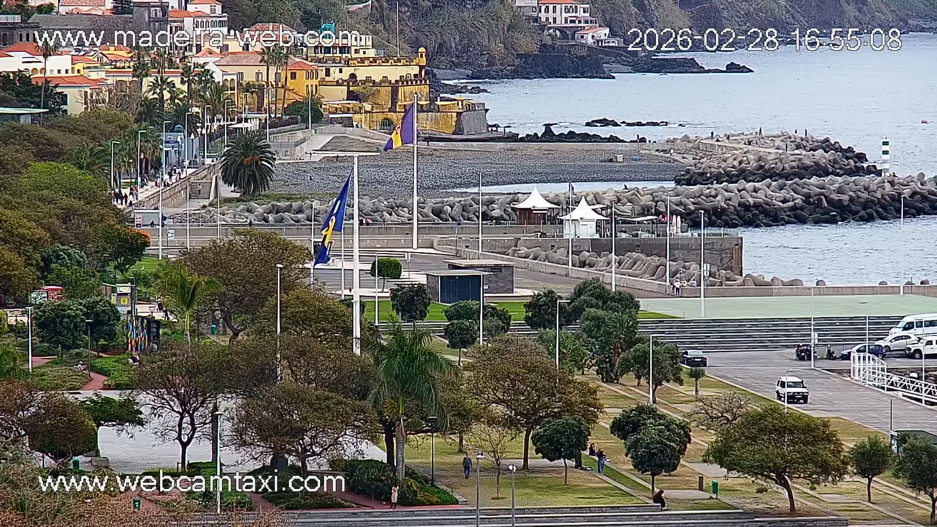 Funchal Coast Live Cam - Funchal, Madeira, Portugal