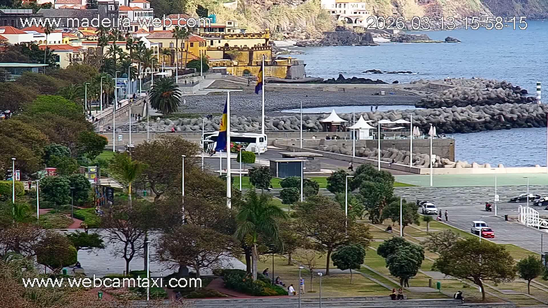Funchal Coast Live Cam - Funchal, Madeira, Portugal