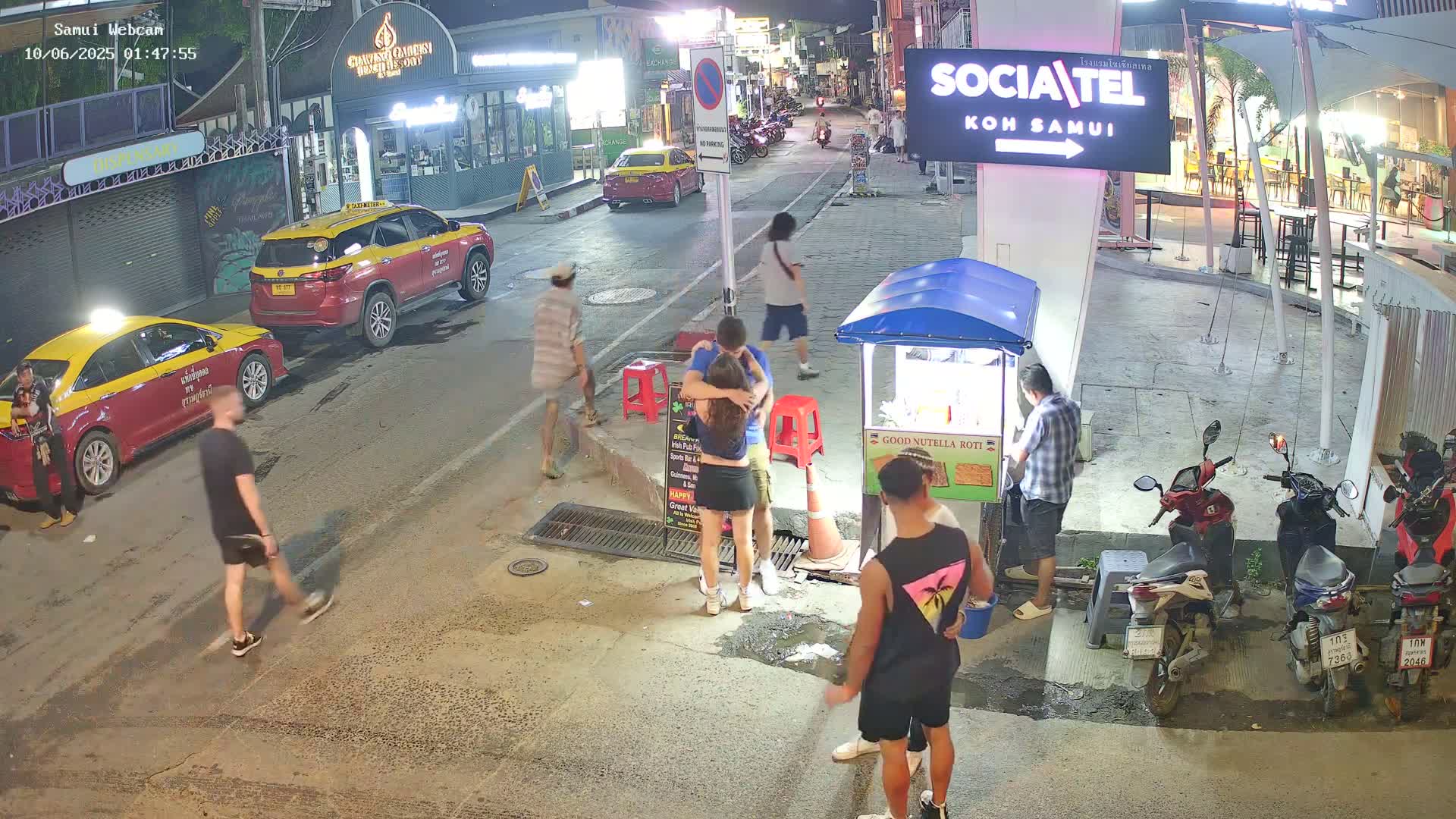 Chaweng Town Center Live Cam - Ko Samui, Surat Thani, Thailand