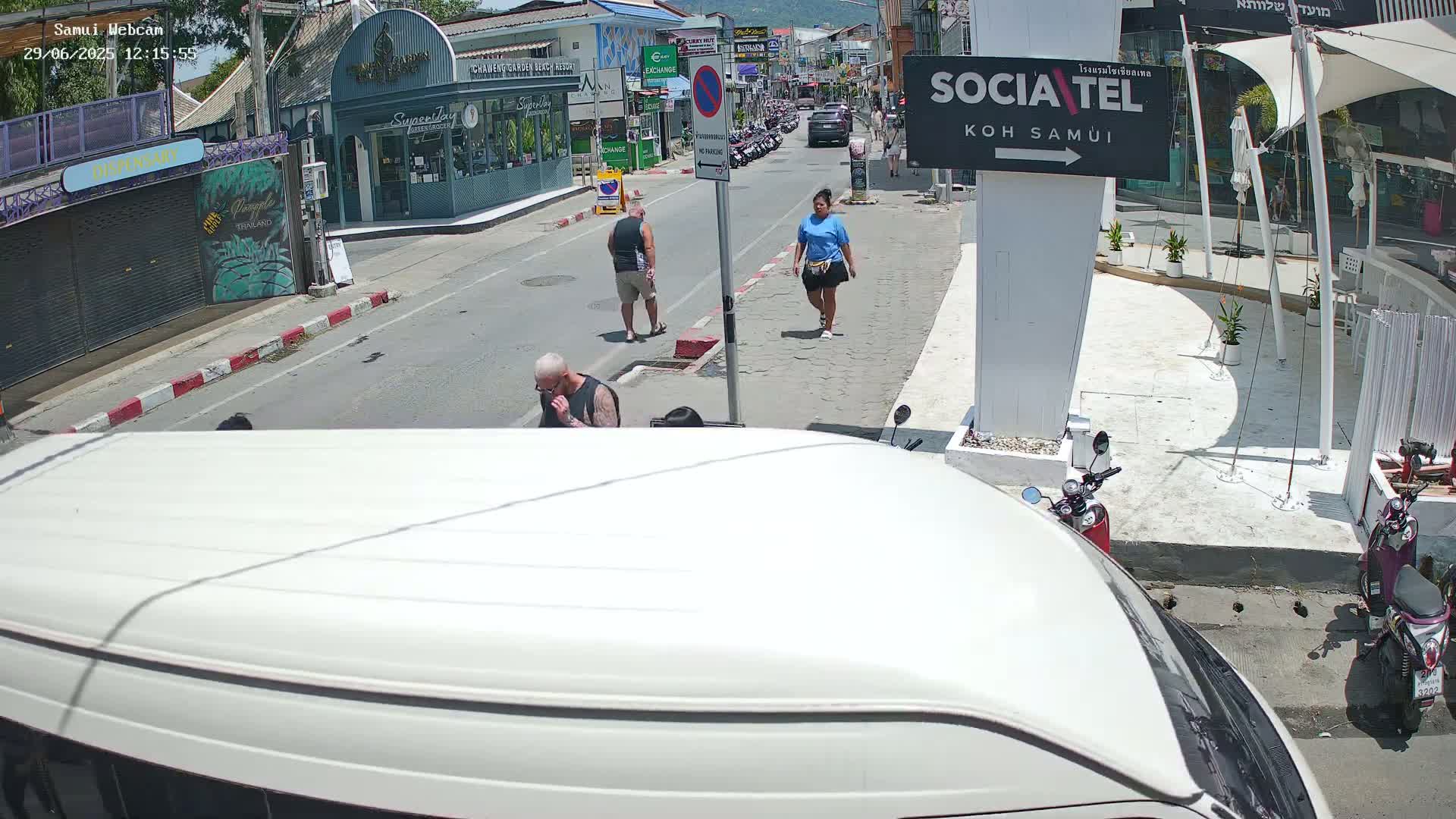 Chaweng Town Center Live Cam - Ko Samui, Surat Thani, Thailand