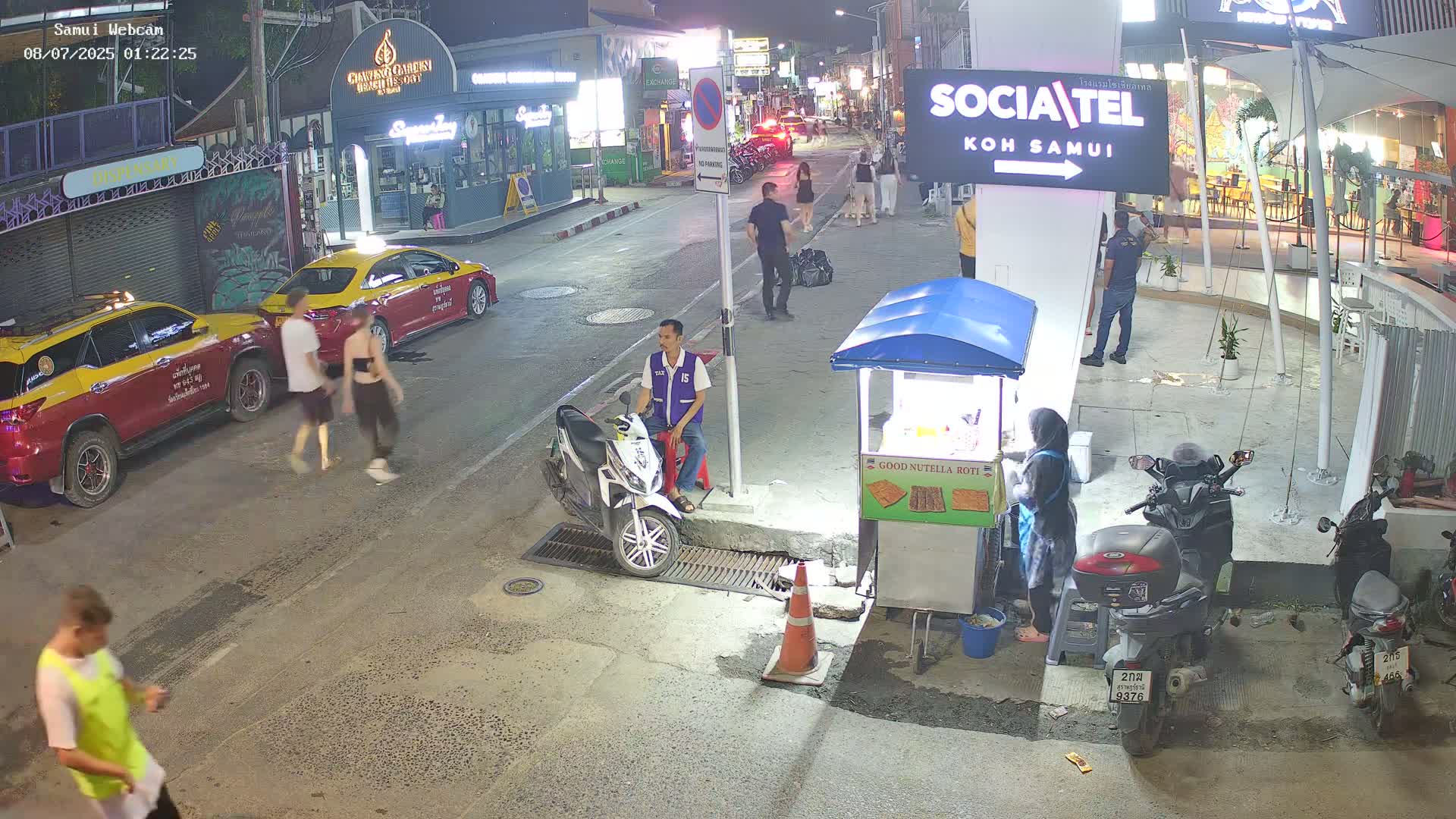 Chaweng Town Center Live Cam - Ko Samui, Surat Thani, Thailand