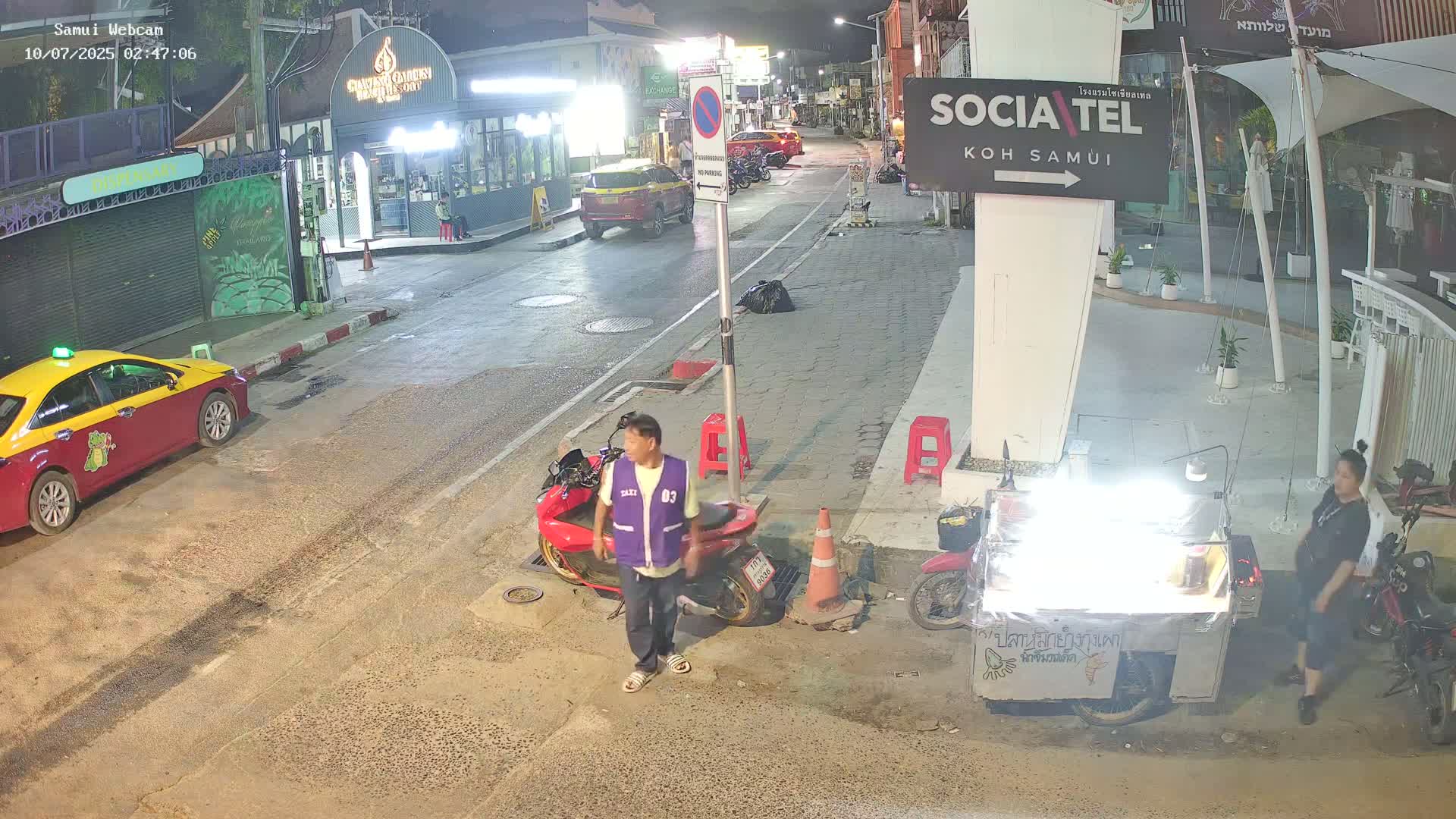 Chaweng Town Center Live Cam - Ko Samui, Surat Thani, Thailand