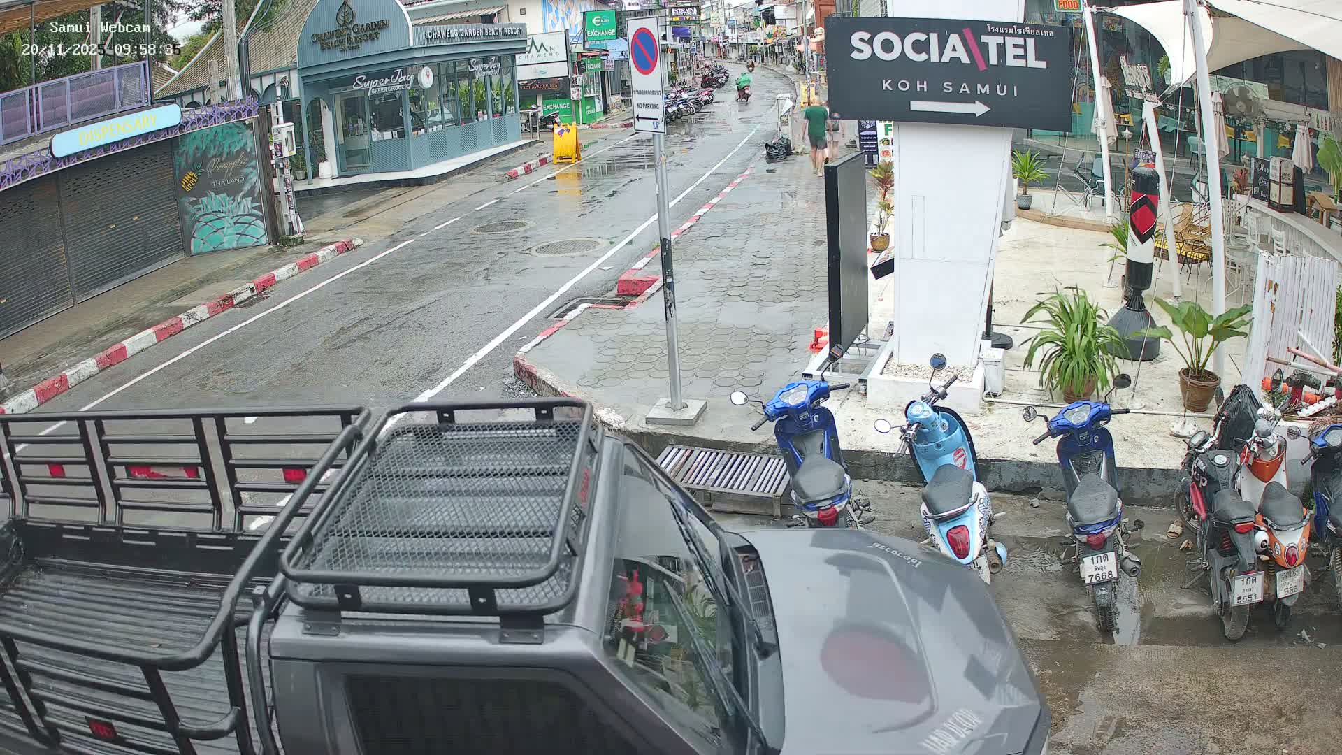 Chaweng Town Center Live Cam - Ko Samui, Surat Thani, Thailand