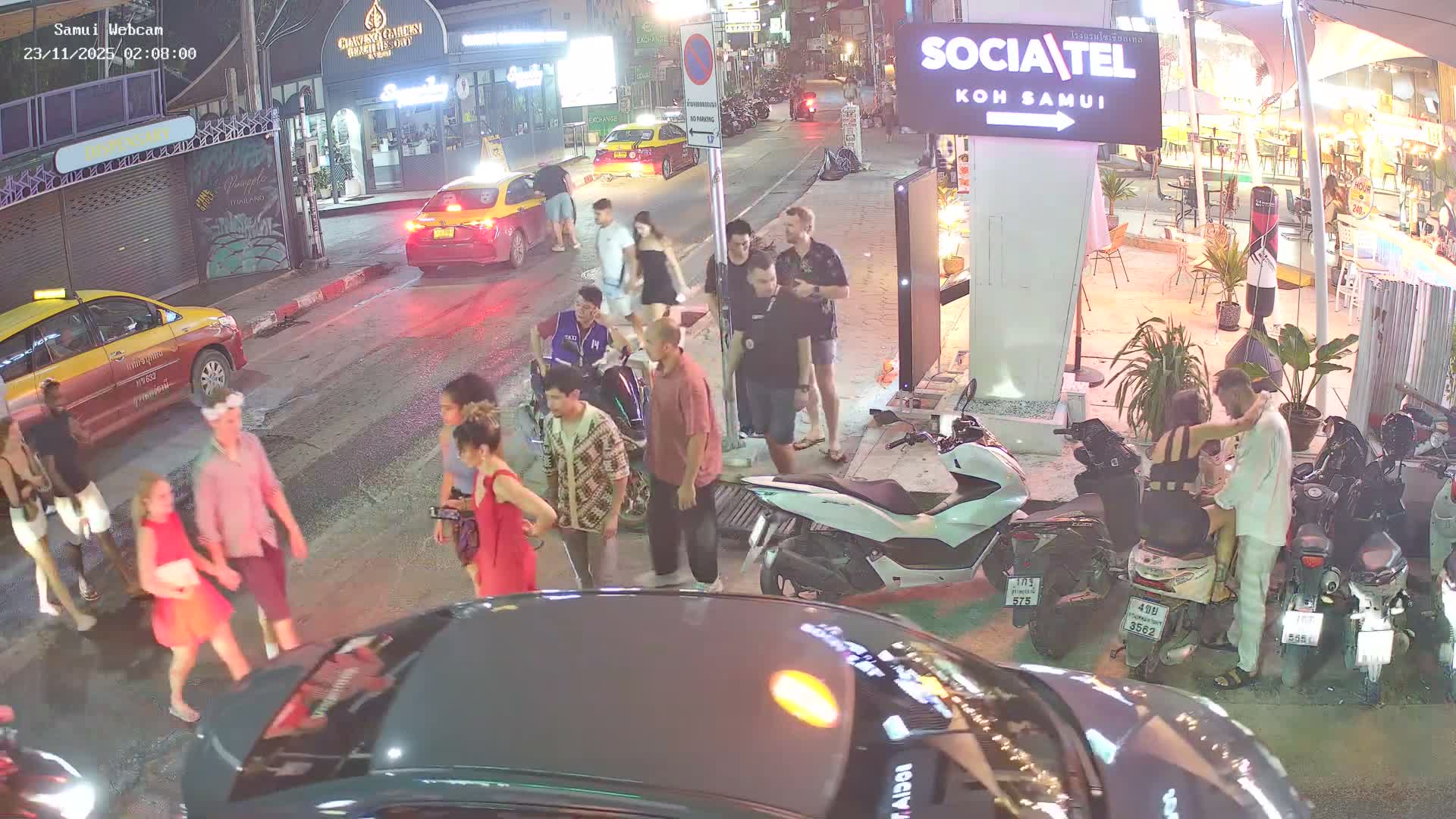 Chaweng Town Center Live Cam - Ko Samui, Surat Thani, Thailand