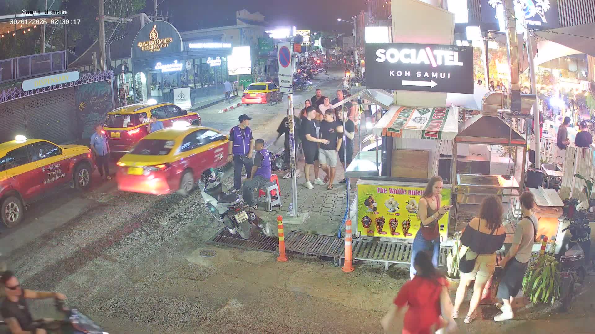 Chaweng Town Center Live Cam - Ko Samui, Surat Thani, Thailand