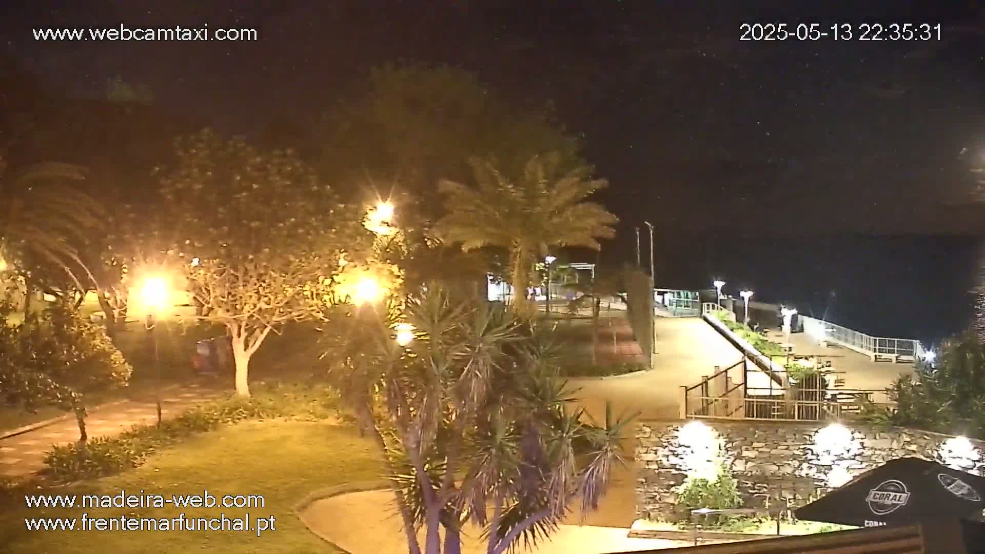 Fortim/Jardim do Lido Gardens Live PTZ Live Cam - Funchal, Madeira, Portugal