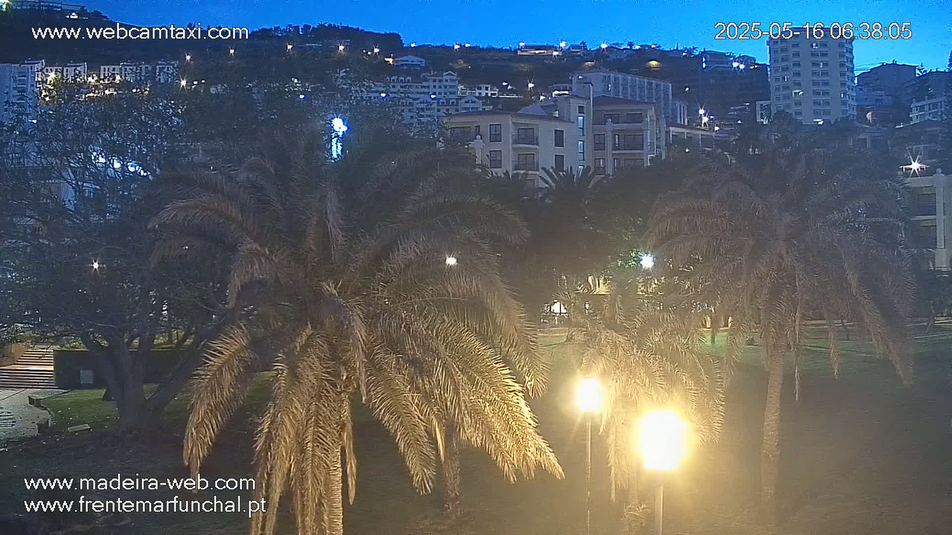 Fortim/Jardim do Lido Gardens Live PTZ Live Cam - Funchal, Madeira, Portugal