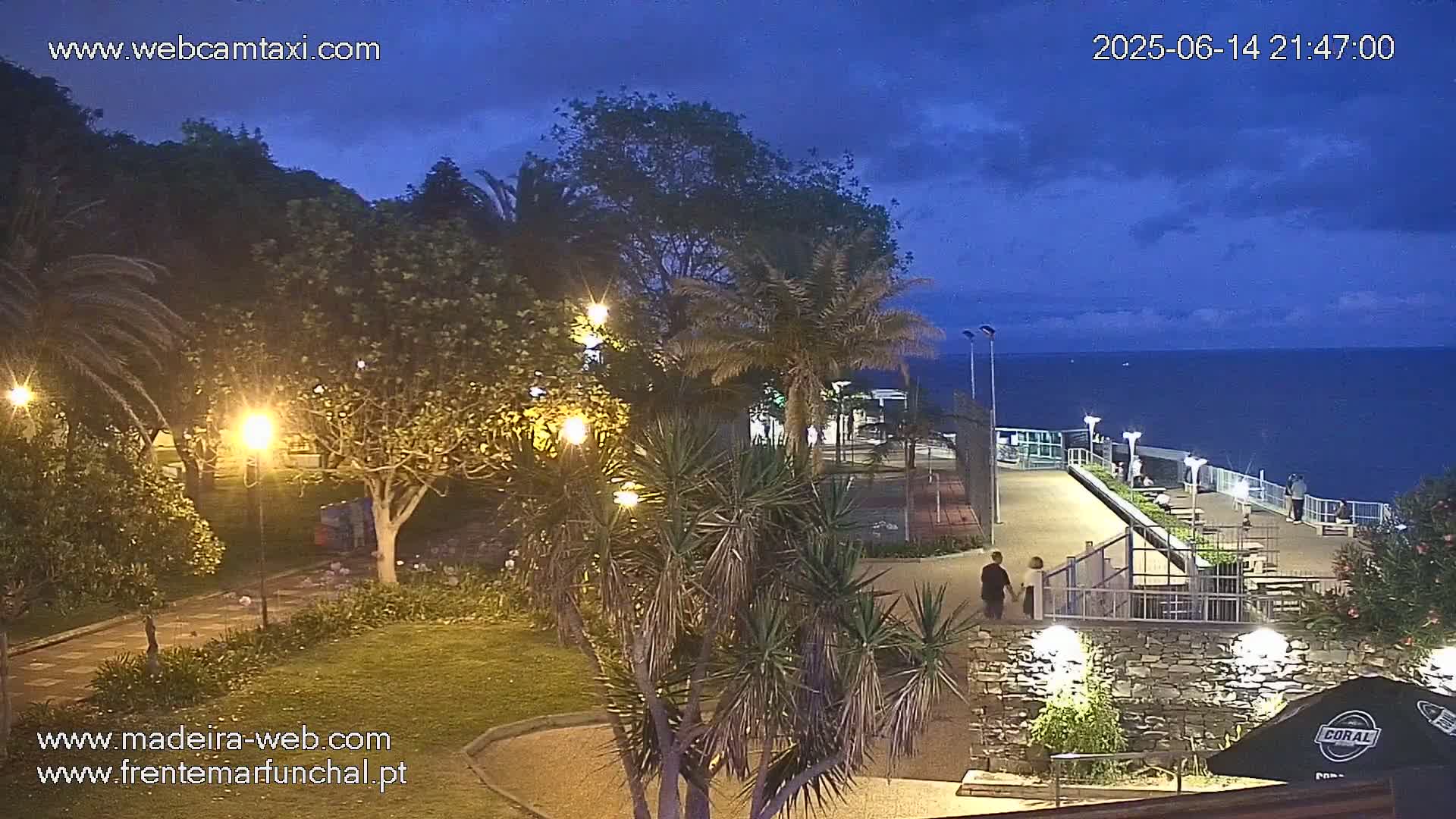 Fortim/Jardim do Lido Gardens Live PTZ Live Cam - Funchal, Madeira, Portugal