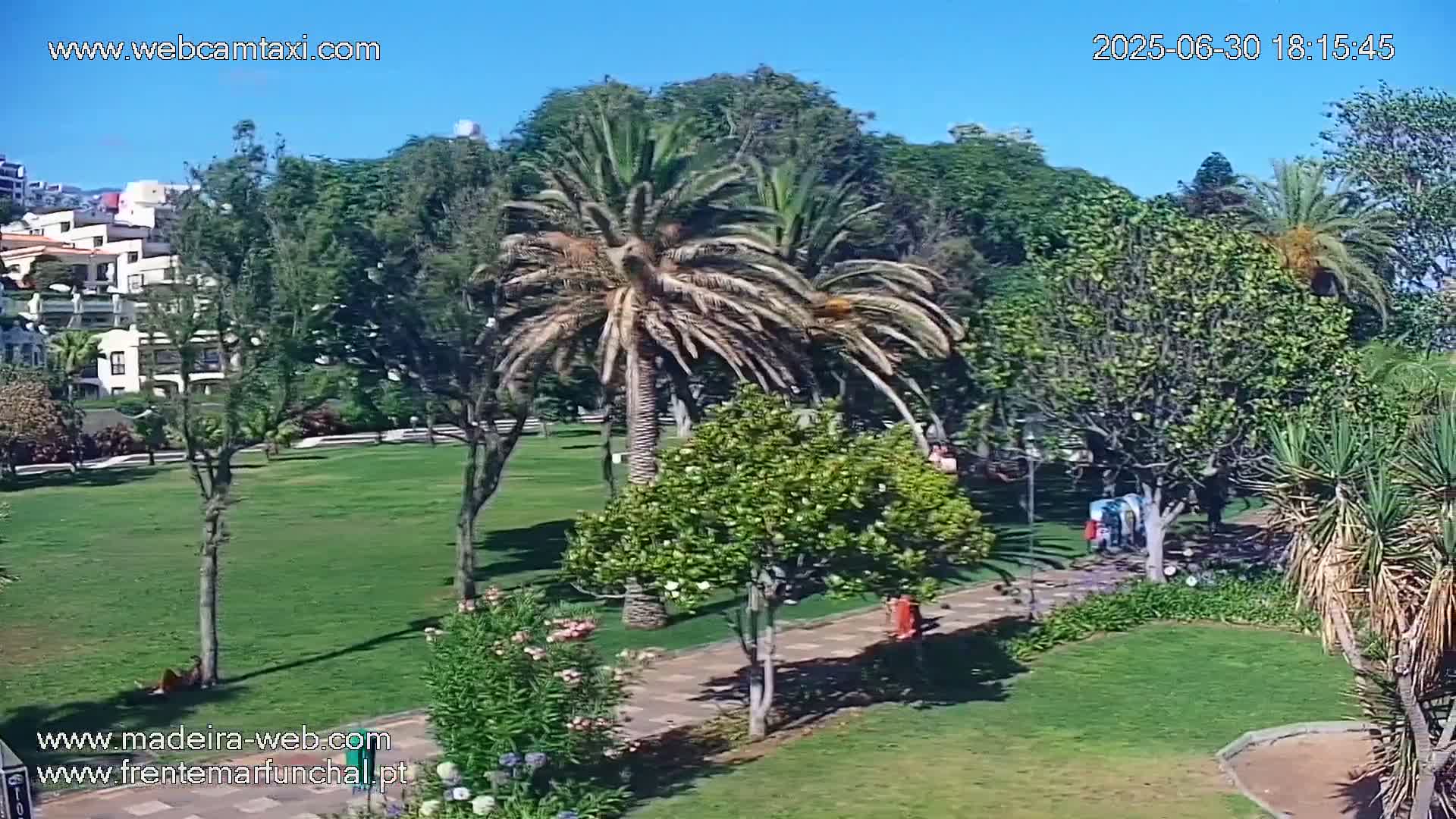 Fortim/Jardim do Lido Gardens Live PTZ Live Cam - Funchal, Madeira, Portugal
