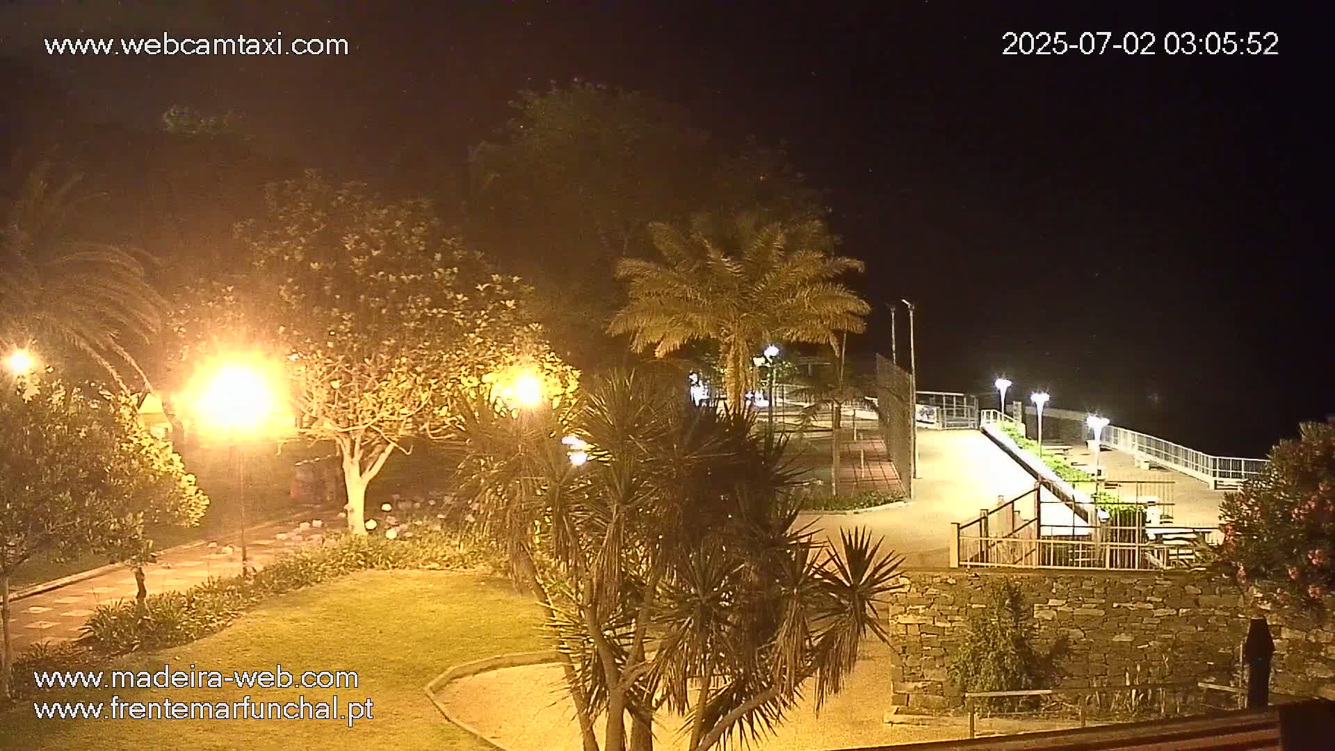 Fortim/Jardim do Lido Gardens Live PTZ Live Cam - Funchal, Madeira, Portugal