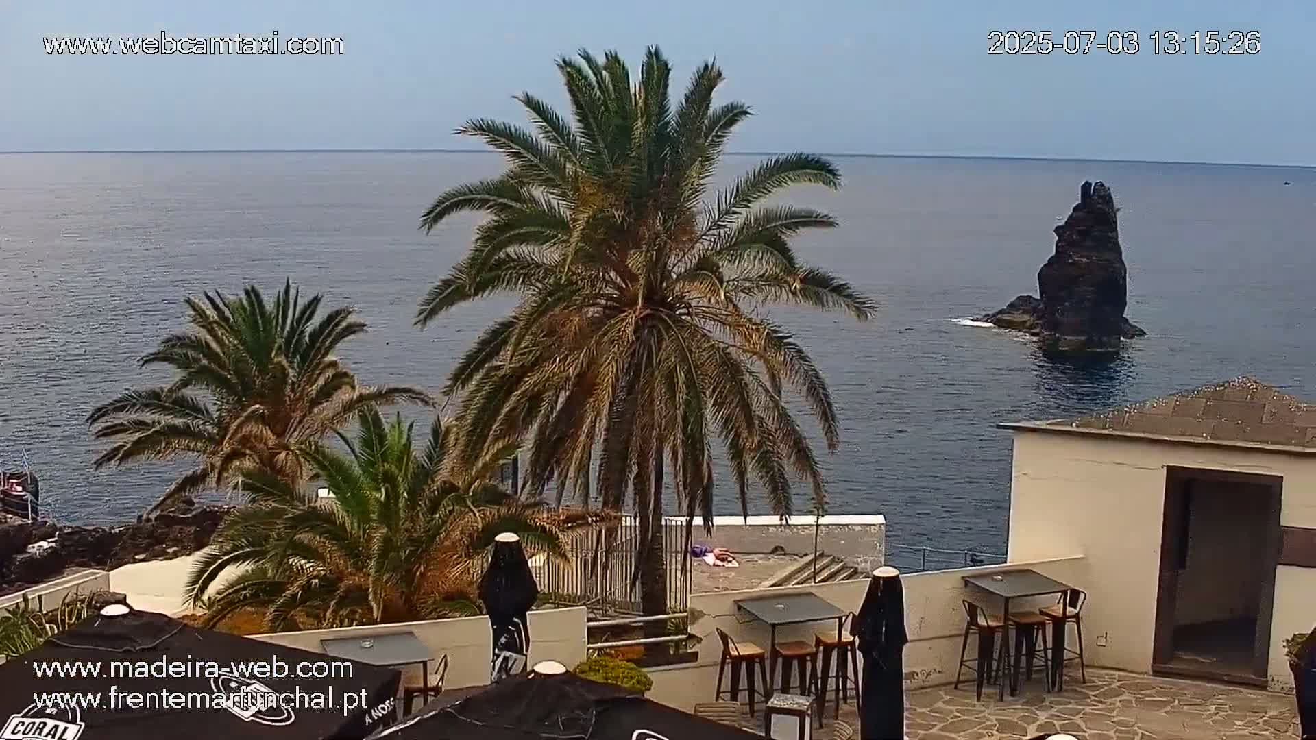Fortim/Jardim do Lido Gardens Live PTZ Live Cam - Funchal, Madeira, Portugal