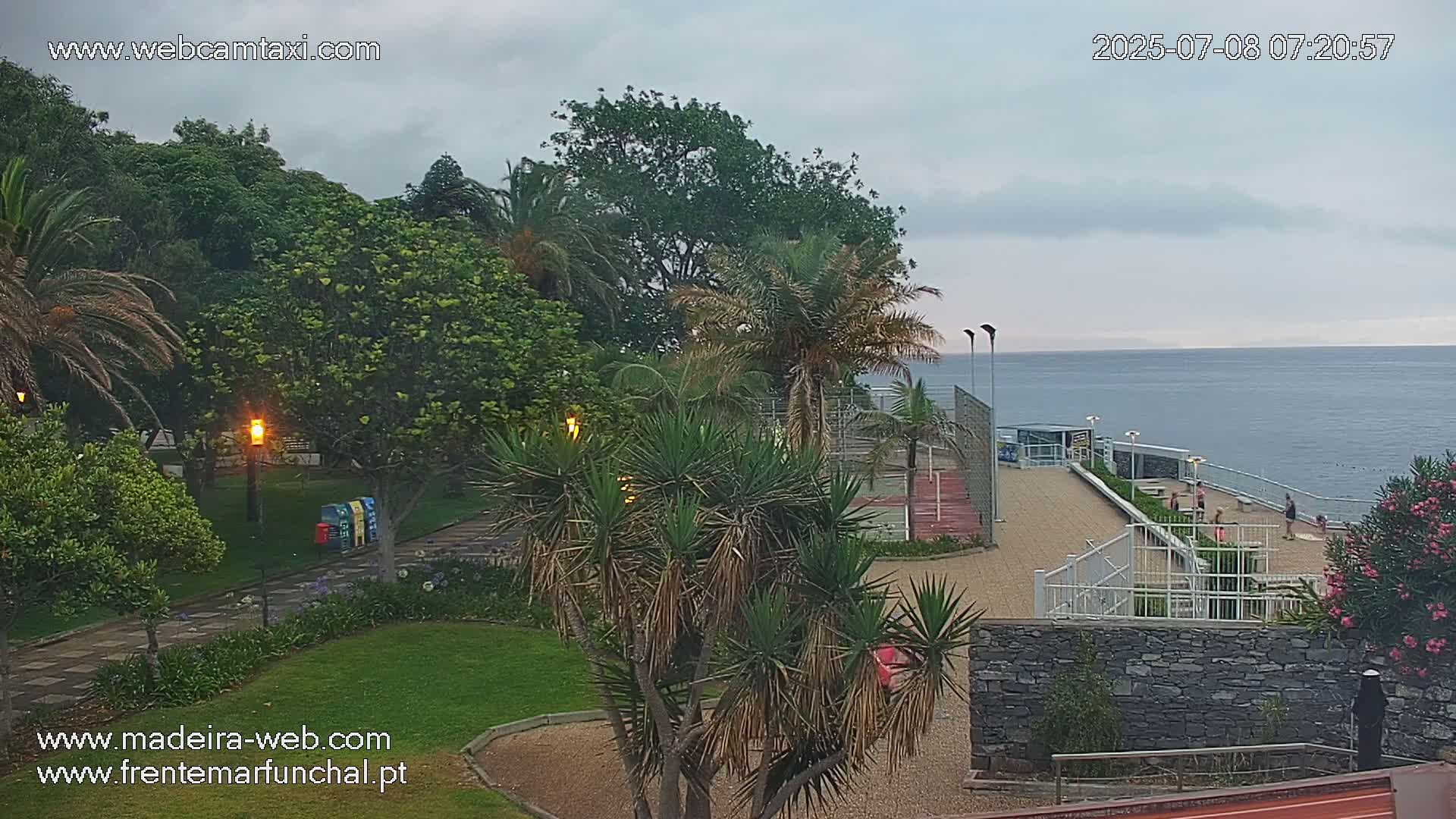 Fortim/Jardim do Lido Gardens Live PTZ Live Cam - Funchal, Madeira, Portugal