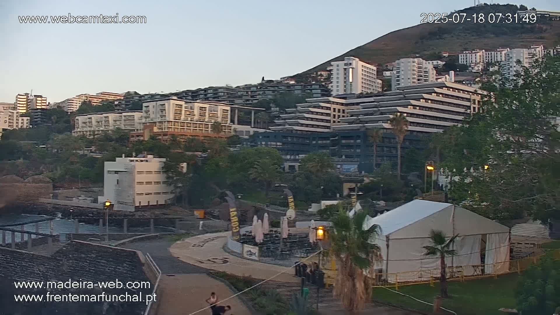 Fortim/Jardim do Lido Gardens Live PTZ Live Cam - Funchal, Madeira, Portugal