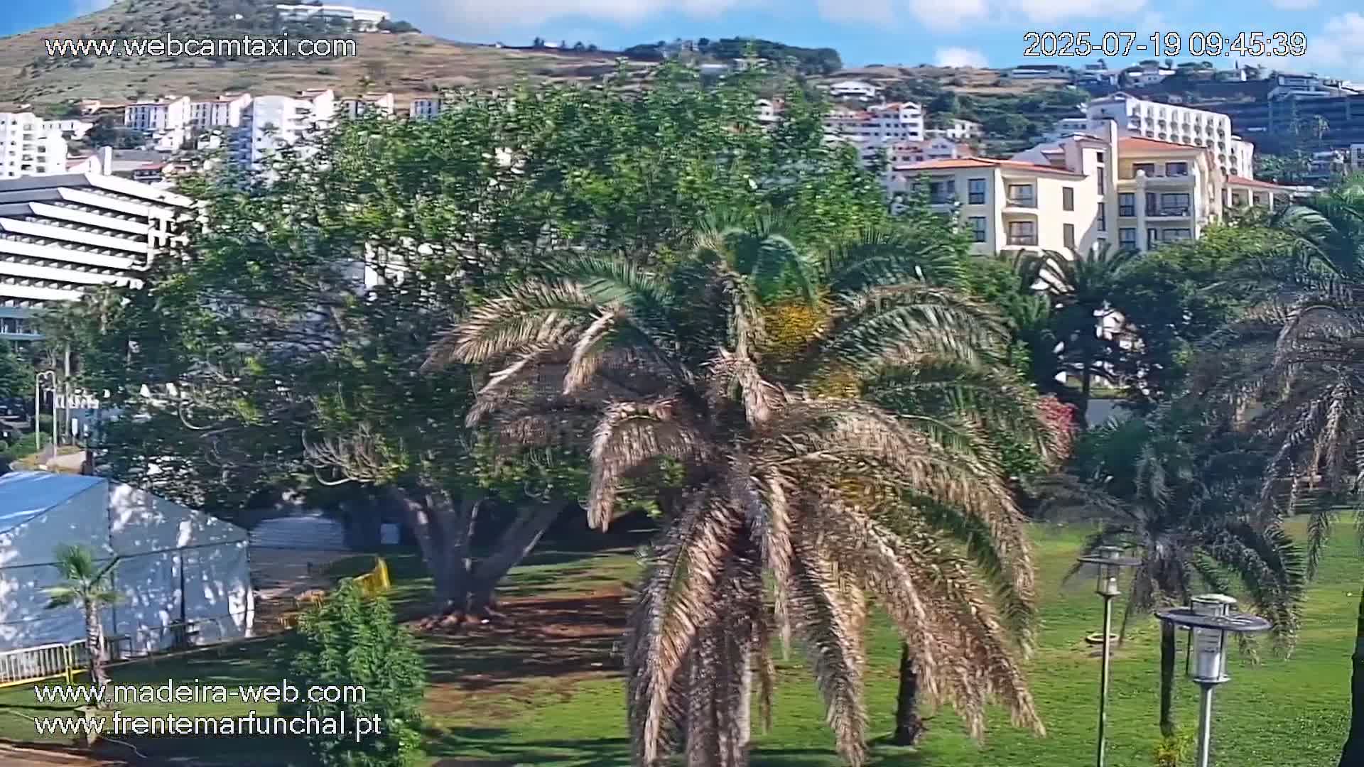 Fortim/Jardim do Lido Gardens Live PTZ Live Cam - Funchal, Madeira, Portugal