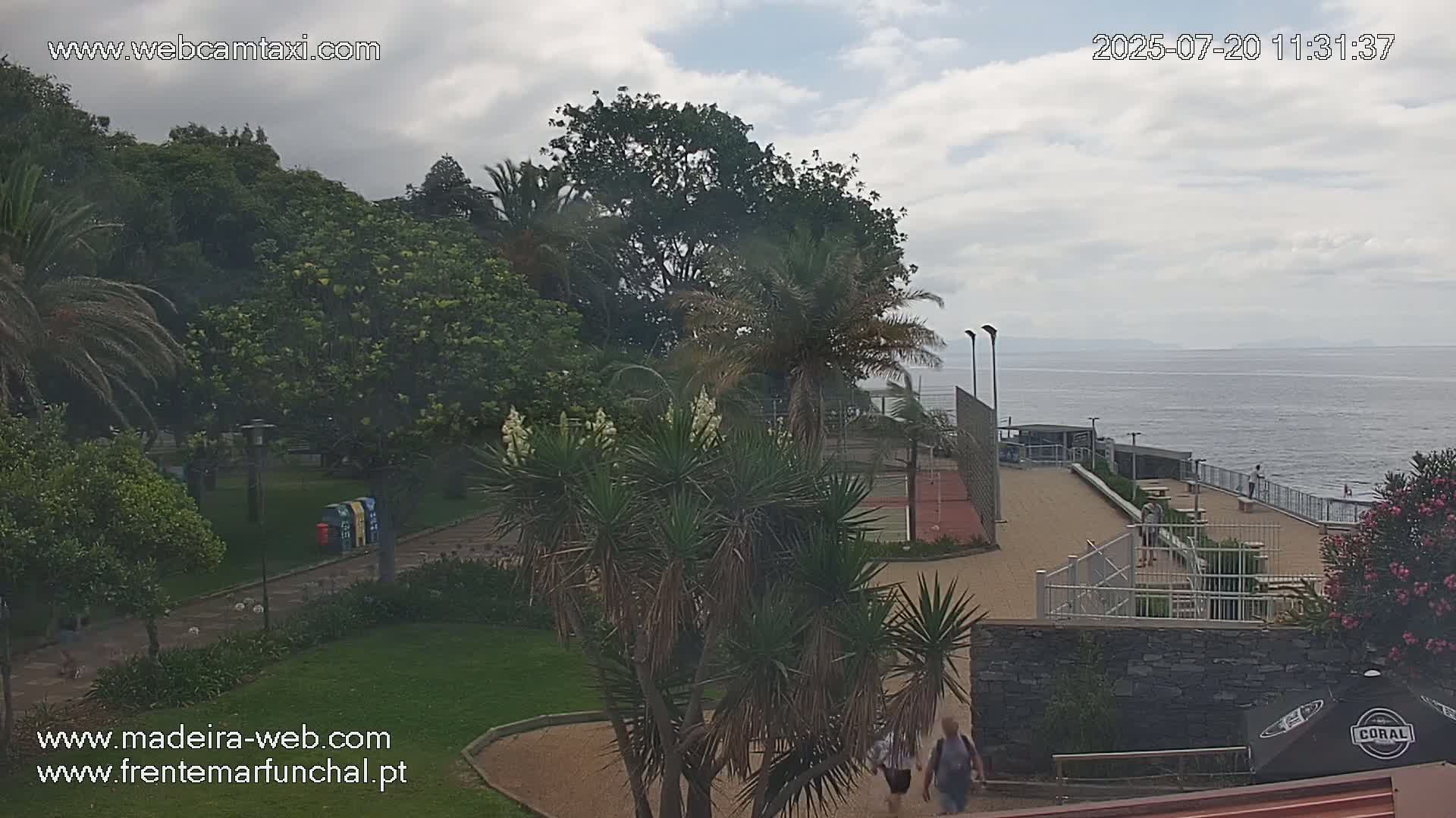 Fortim/Jardim do Lido Gardens Live PTZ Live Cam - Funchal, Madeira, Portugal