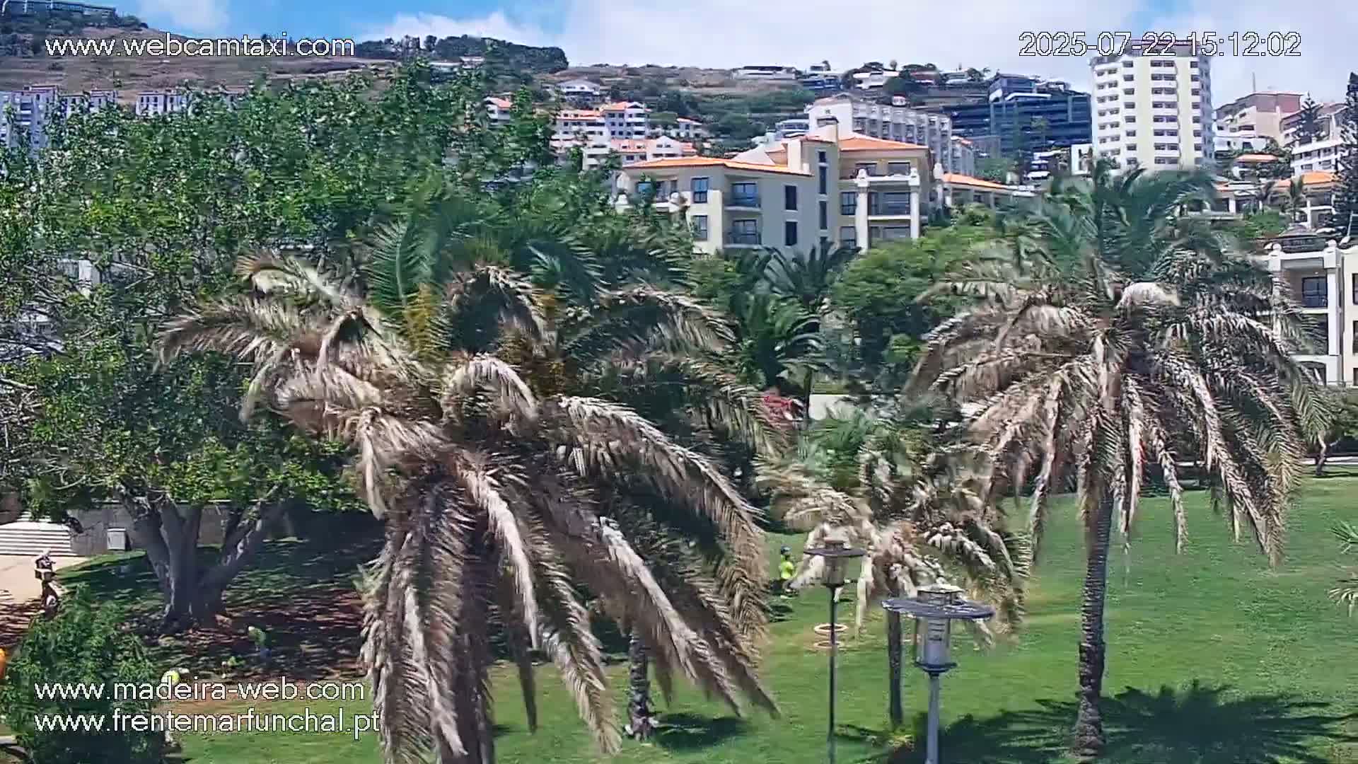 Fortim/Jardim do Lido Gardens Live PTZ Live Cam - Funchal, Madeira, Portugal