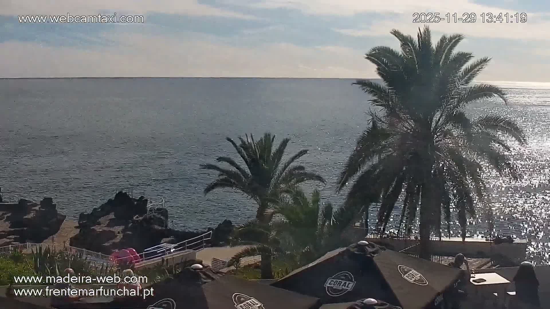 Fortim/Jardim do Lido Gardens Live PTZ Live Cam - Funchal, Madeira, Portugal