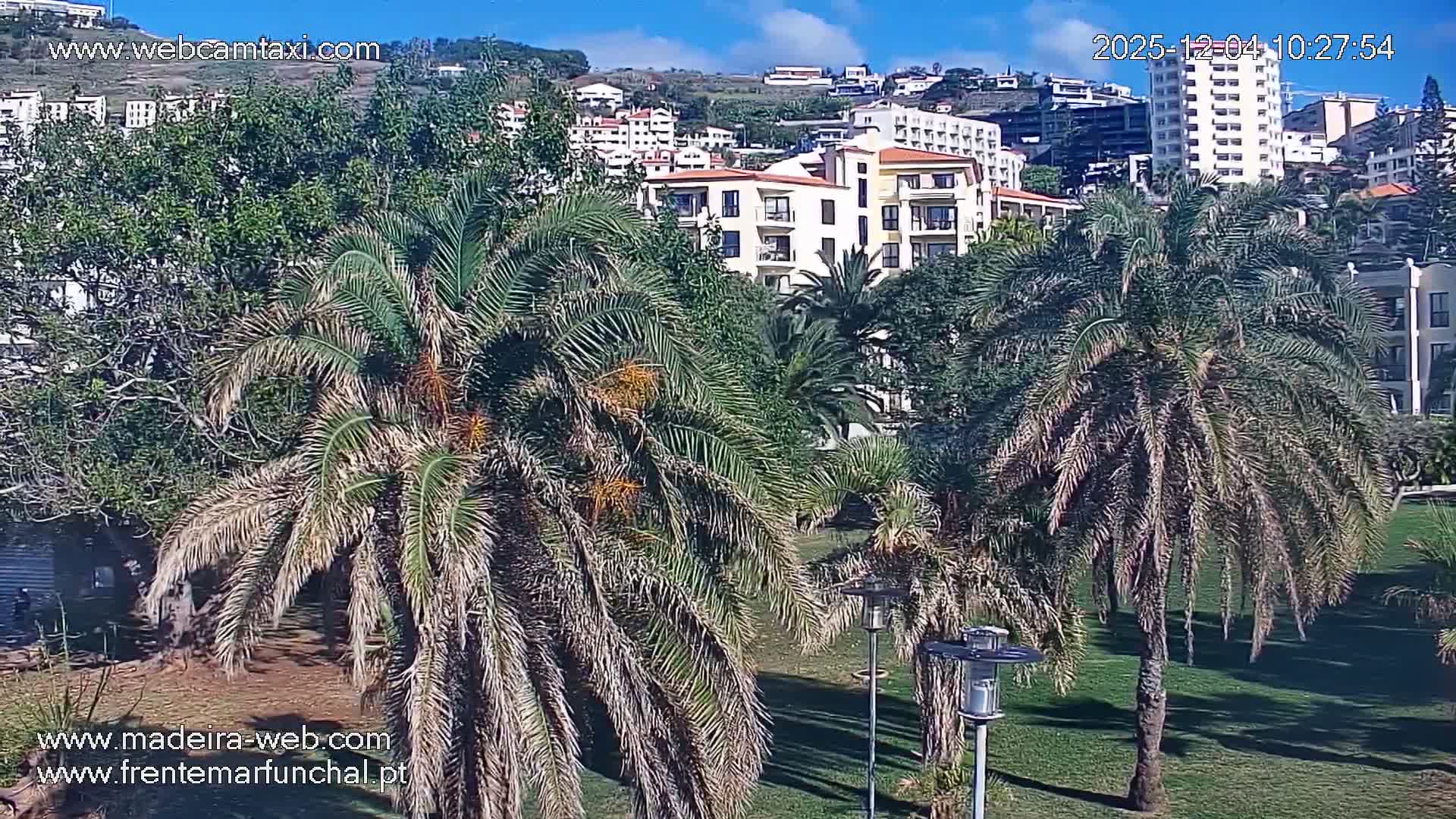 Fortim/Jardim do Lido Gardens Live PTZ Live Cam - Funchal, Madeira, Portugal
