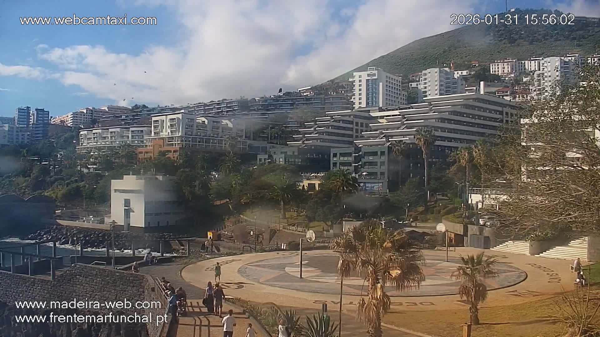 Fortim/Jardim do Lido Gardens Live PTZ Live Cam - Funchal, Madeira, Portugal
