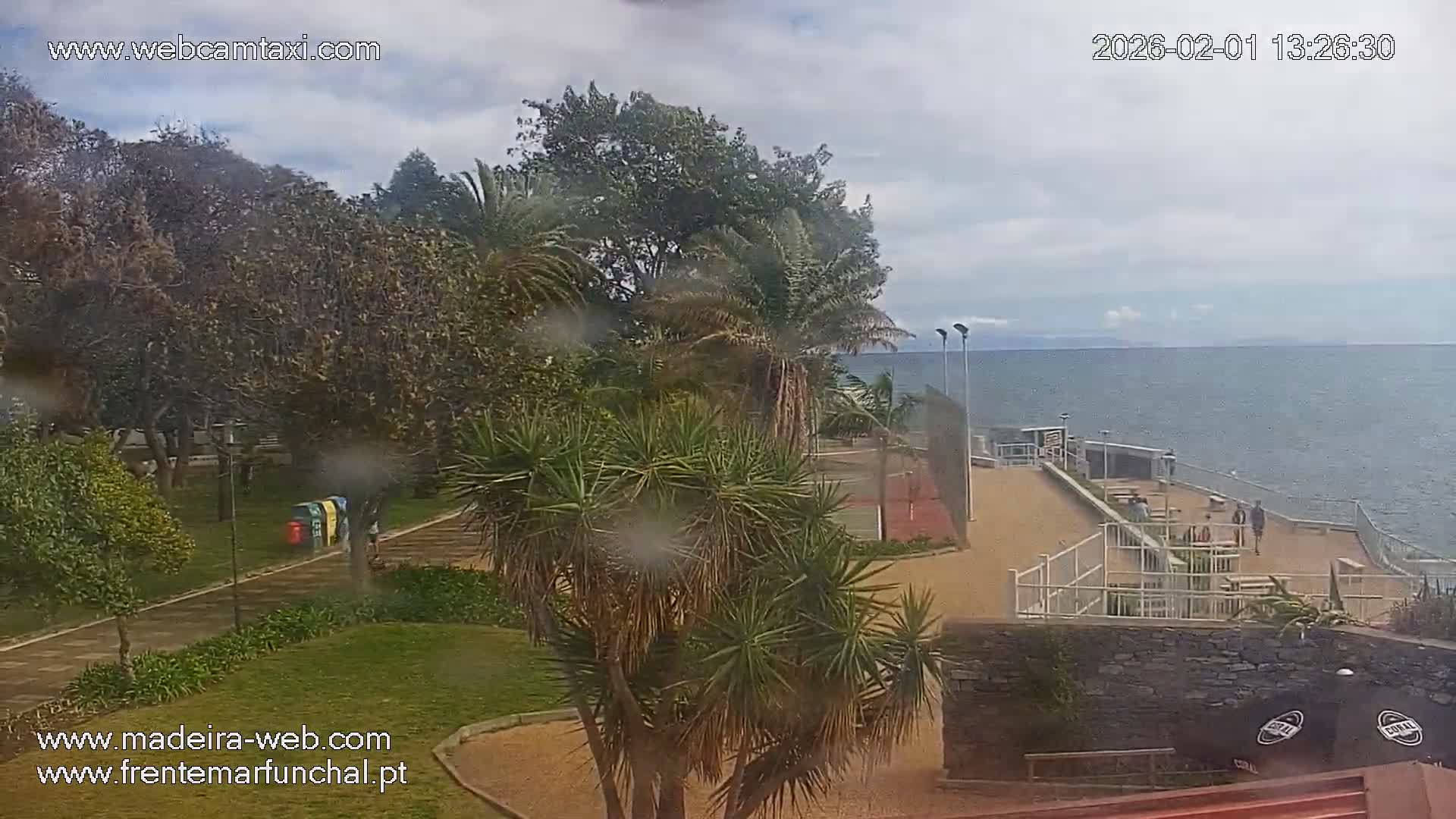 Fortim/Jardim do Lido Gardens Live PTZ Live Cam - Funchal, Madeira, Portugal