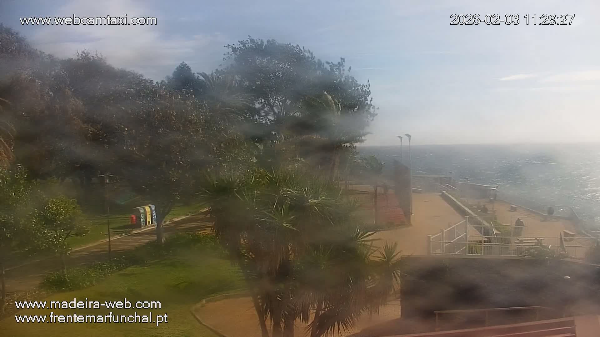 Fortim/Jardim do Lido Gardens Live PTZ Live Cam - Funchal, Madeira, Portugal