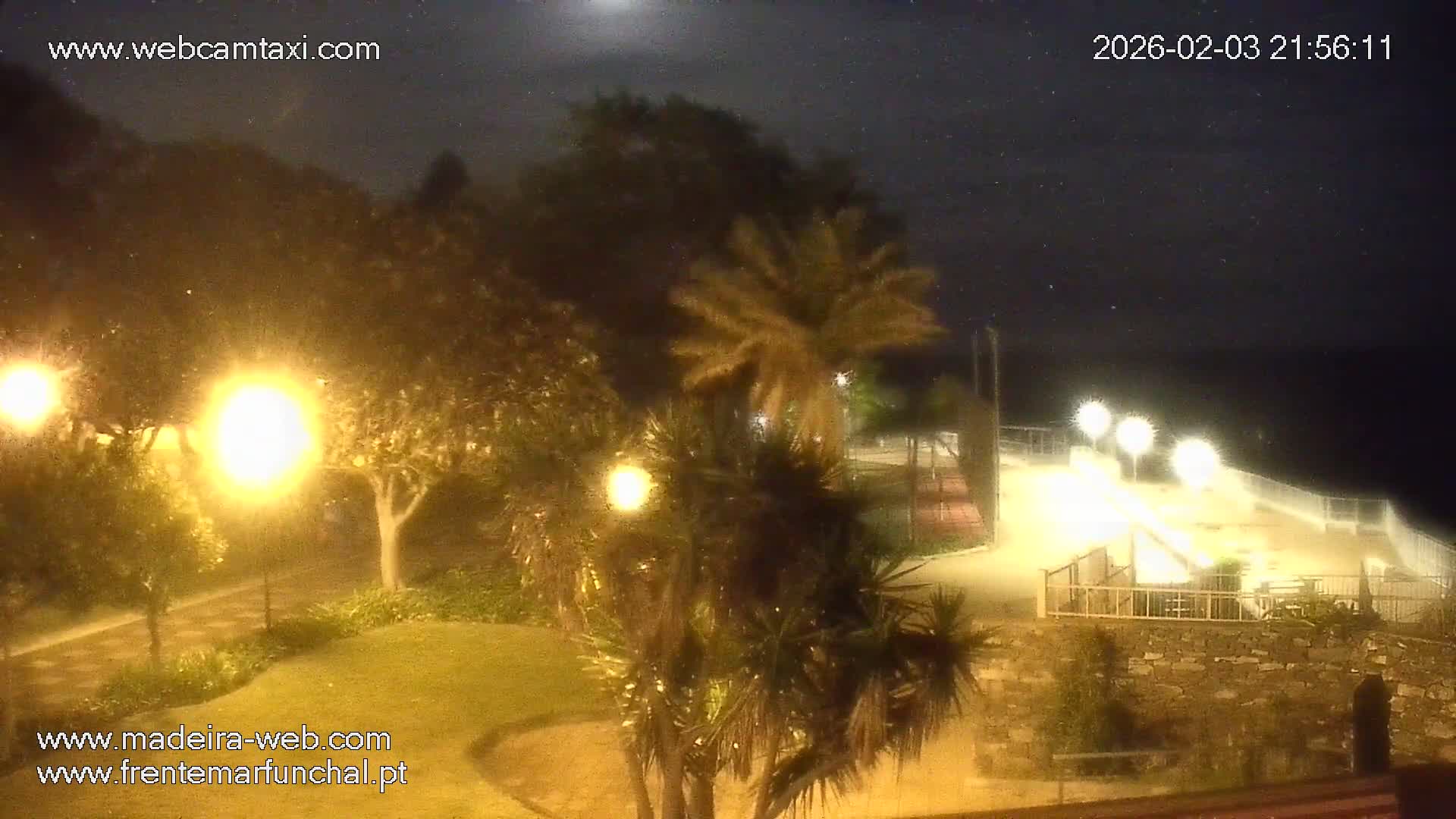 Fortim/Jardim do Lido Gardens Live PTZ Live Cam - Funchal, Madeira, Portugal