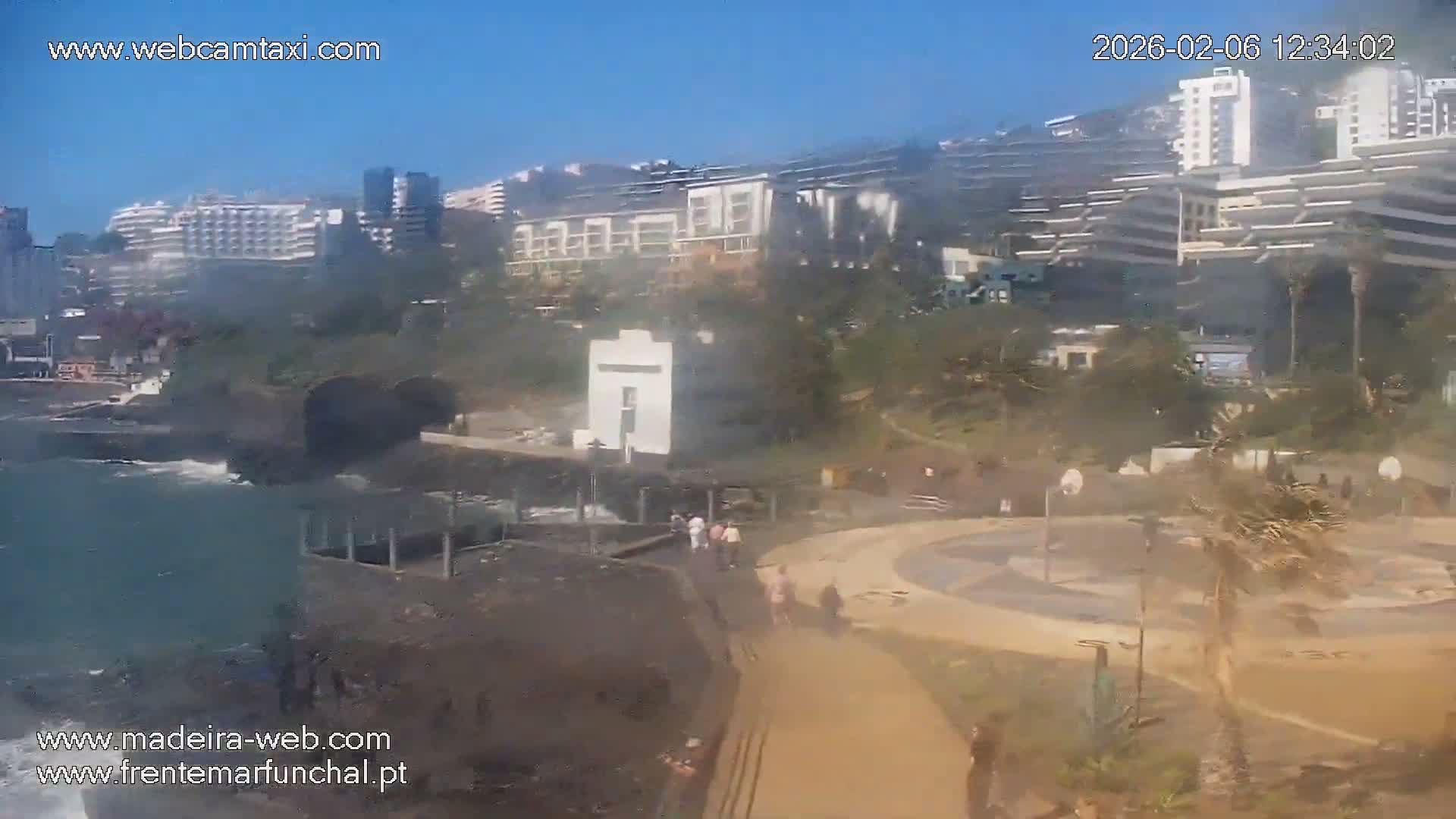 Fortim/Jardim do Lido Gardens Live PTZ Live Cam - Funchal, Madeira, Portugal