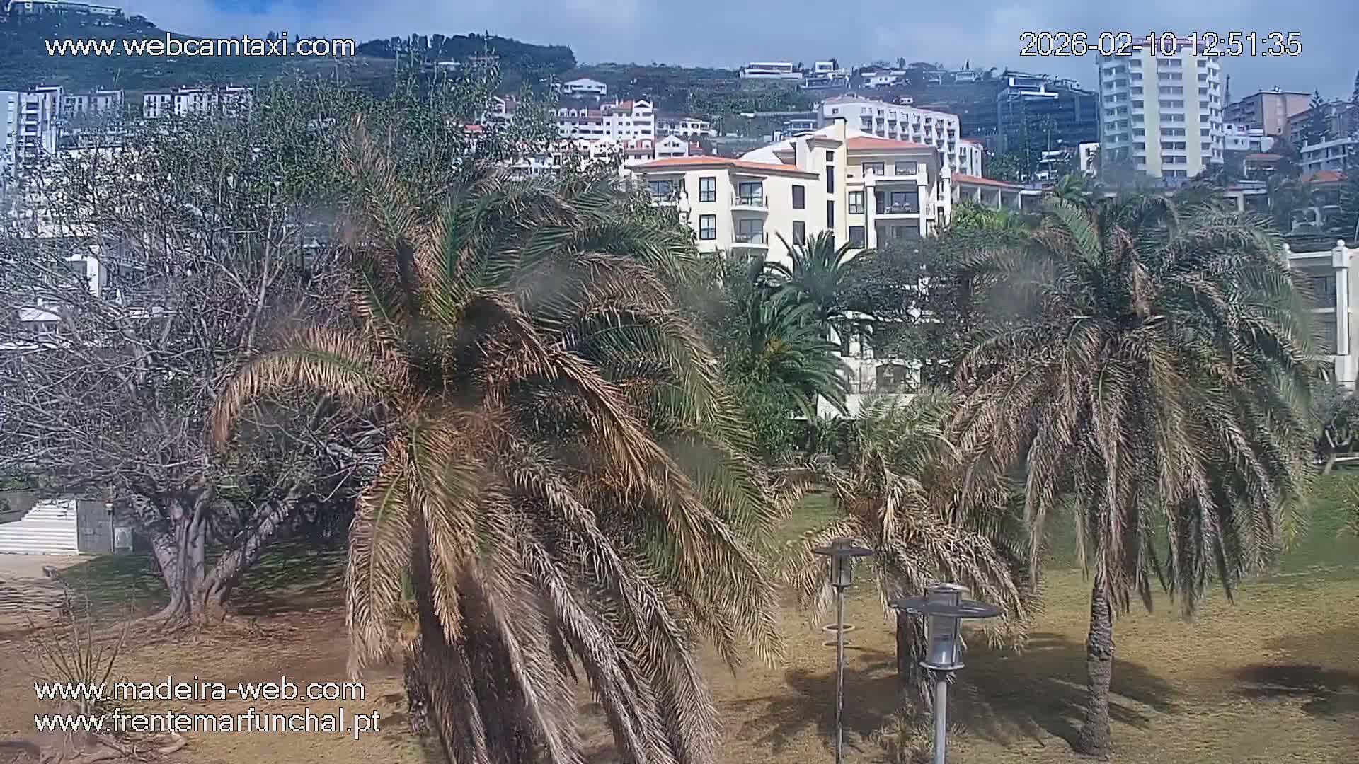 Fortim/Jardim do Lido Gardens Live PTZ Live Cam - Funchal, Madeira, Portugal