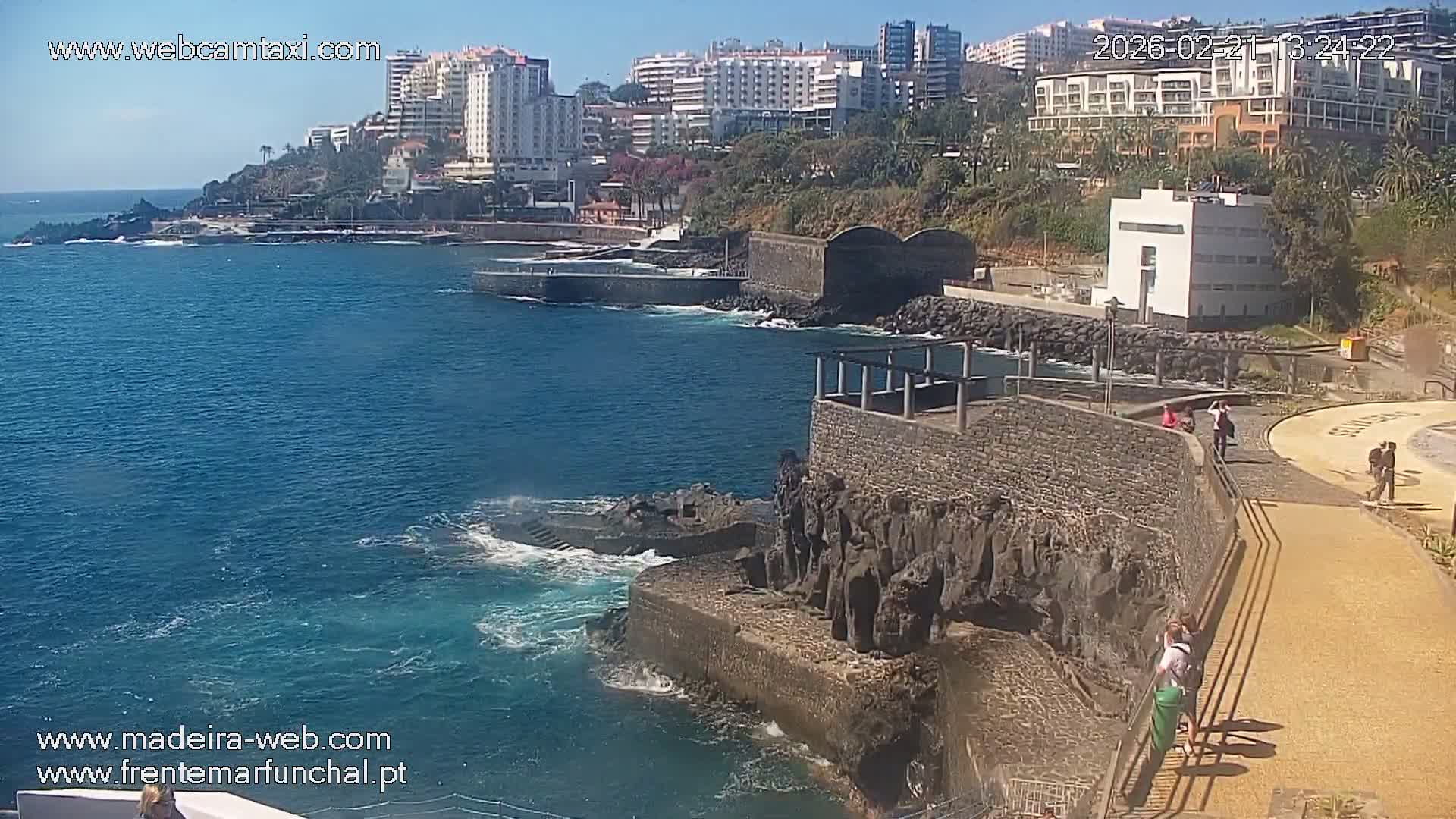 Fortim/Jardim do Lido Gardens Live PTZ Live Cam - Funchal, Madeira, Portugal