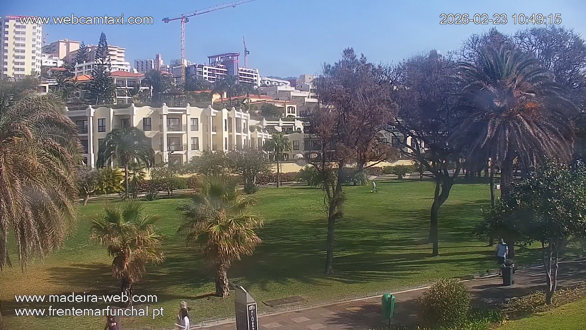 Fortim/Jardim do Lido Gardens Live PTZ Live Cam - Funchal, Madeira, Portugal