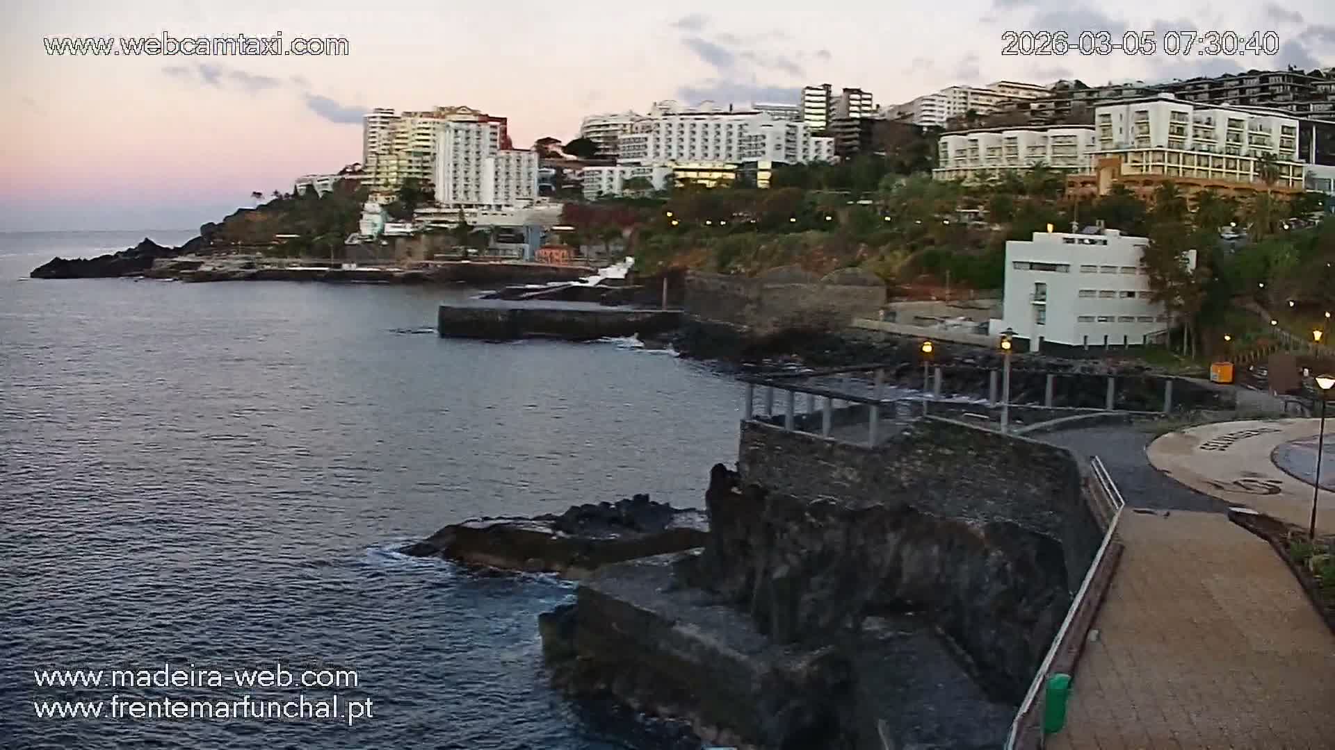 Fortim/Jardim do Lido Gardens Live PTZ Live Cam - Funchal, Madeira, Portugal