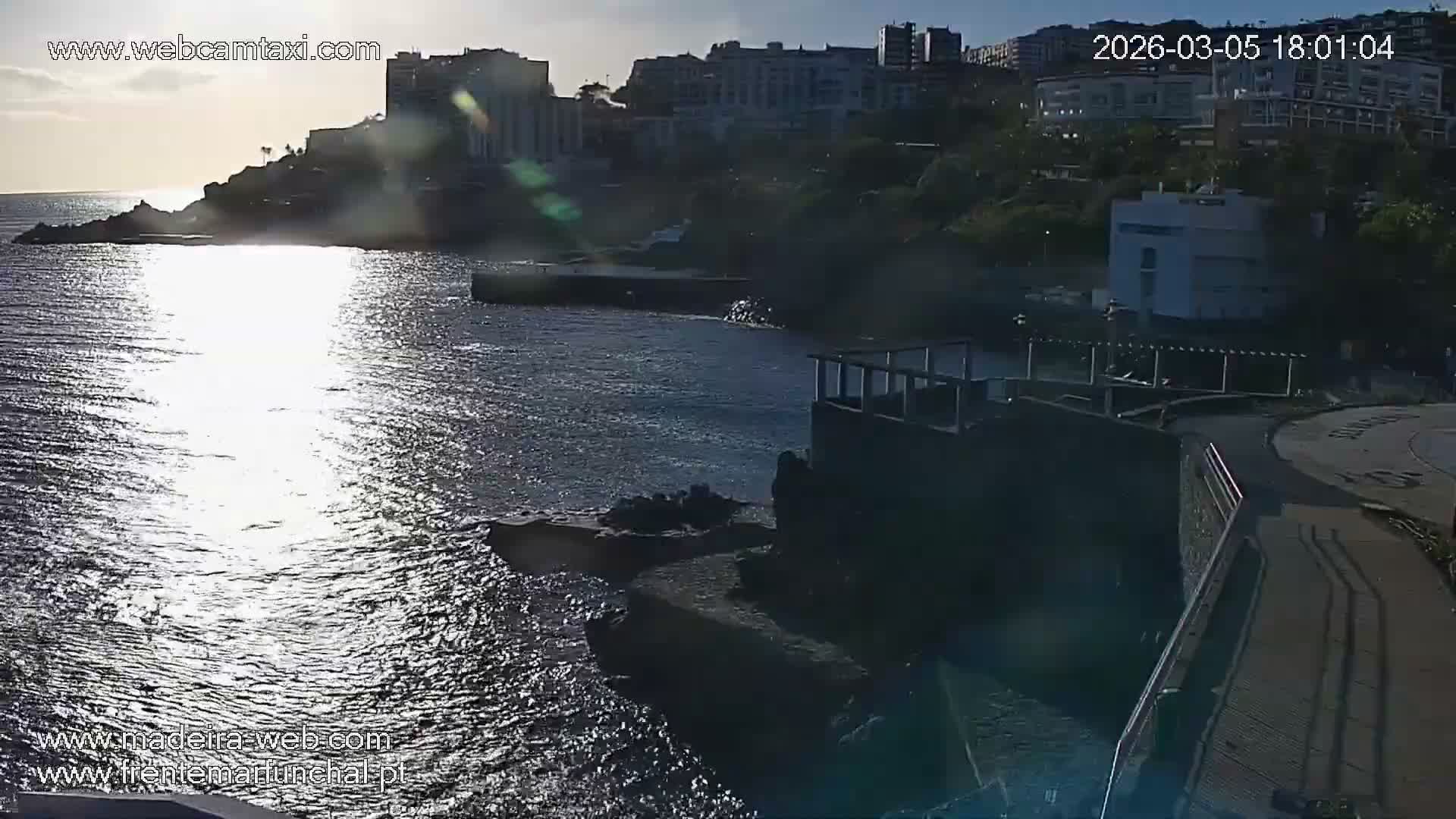 Fortim/Jardim do Lido Gardens Live PTZ Live Cam - Funchal, Madeira, Portugal
