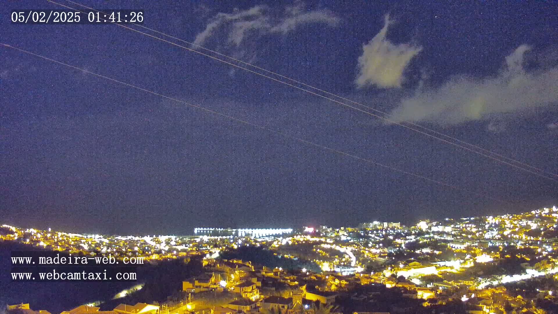 Funchal City  Skyline Live Cam from Sao Roque - Funchal, Madeira, Portugal