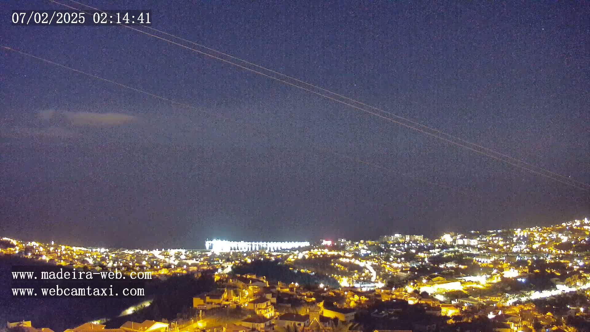Funchal City  Skyline Live Cam from Sao Roque - Funchal, Madeira, Portugal