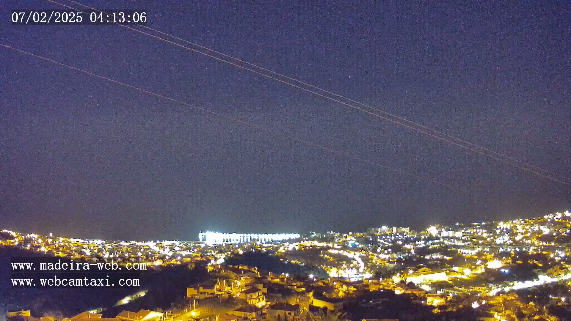 Funchal City  Skyline Live Cam from Sao Roque - Funchal, Madeira, Portugal