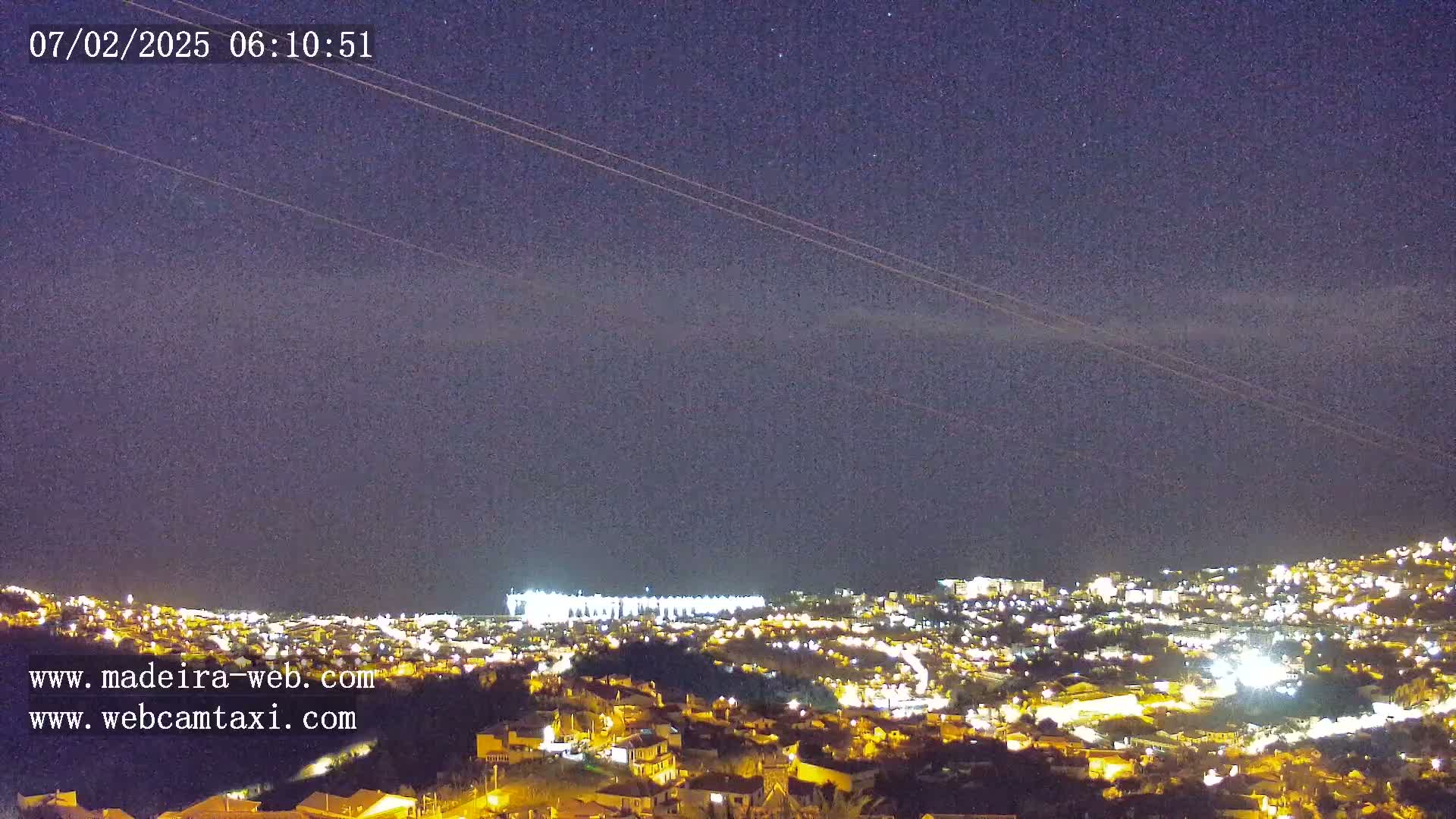 Funchal City  Skyline Live Cam from Sao Roque - Funchal, Madeira, Portugal