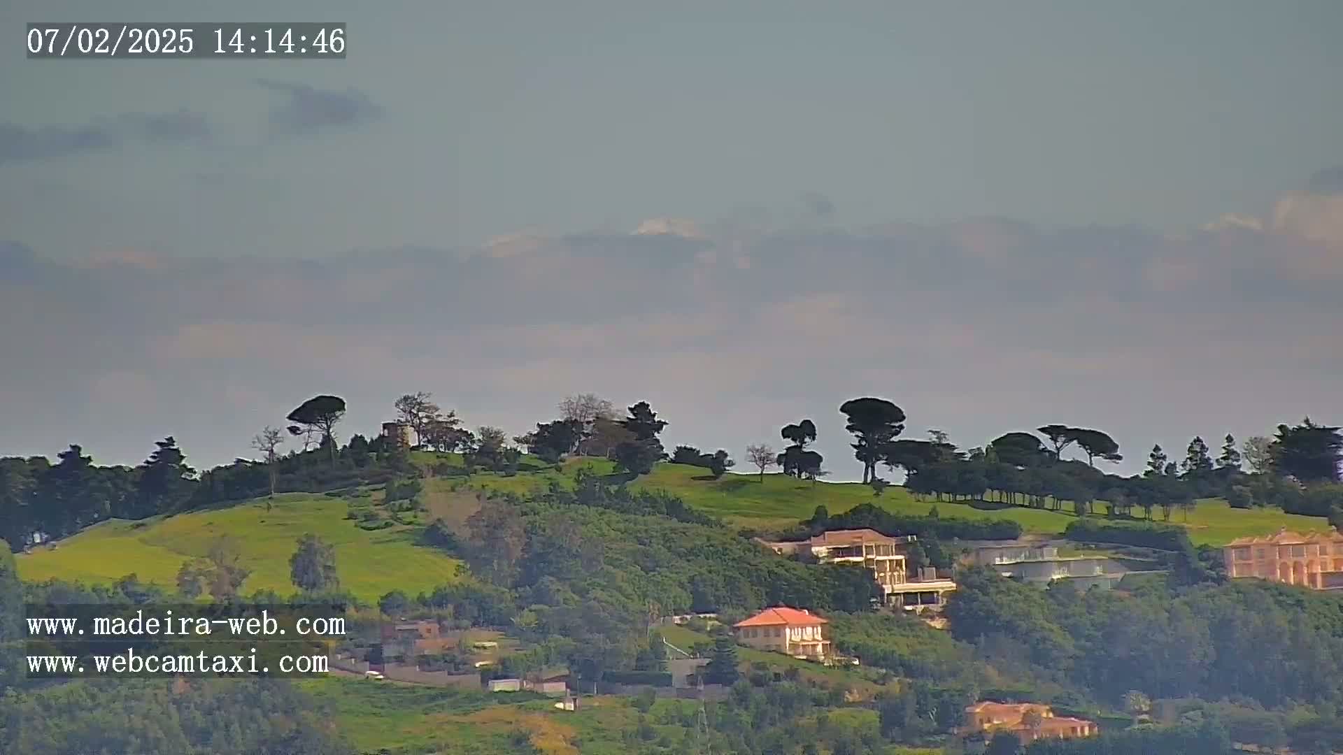 Funchal City  Skyline Live Cam from Sao Roque - Funchal, Madeira, Portugal