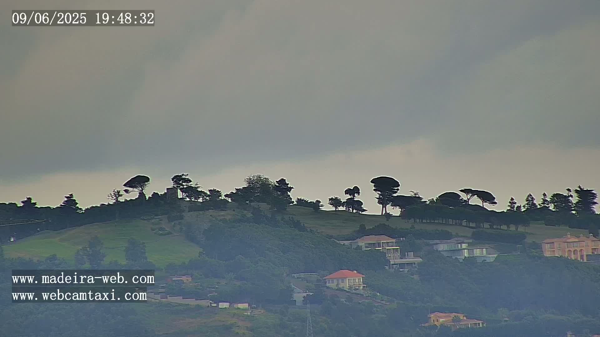 Funchal City  Skyline Live Cam from Sao Roque - Funchal, Madeira, Portugal