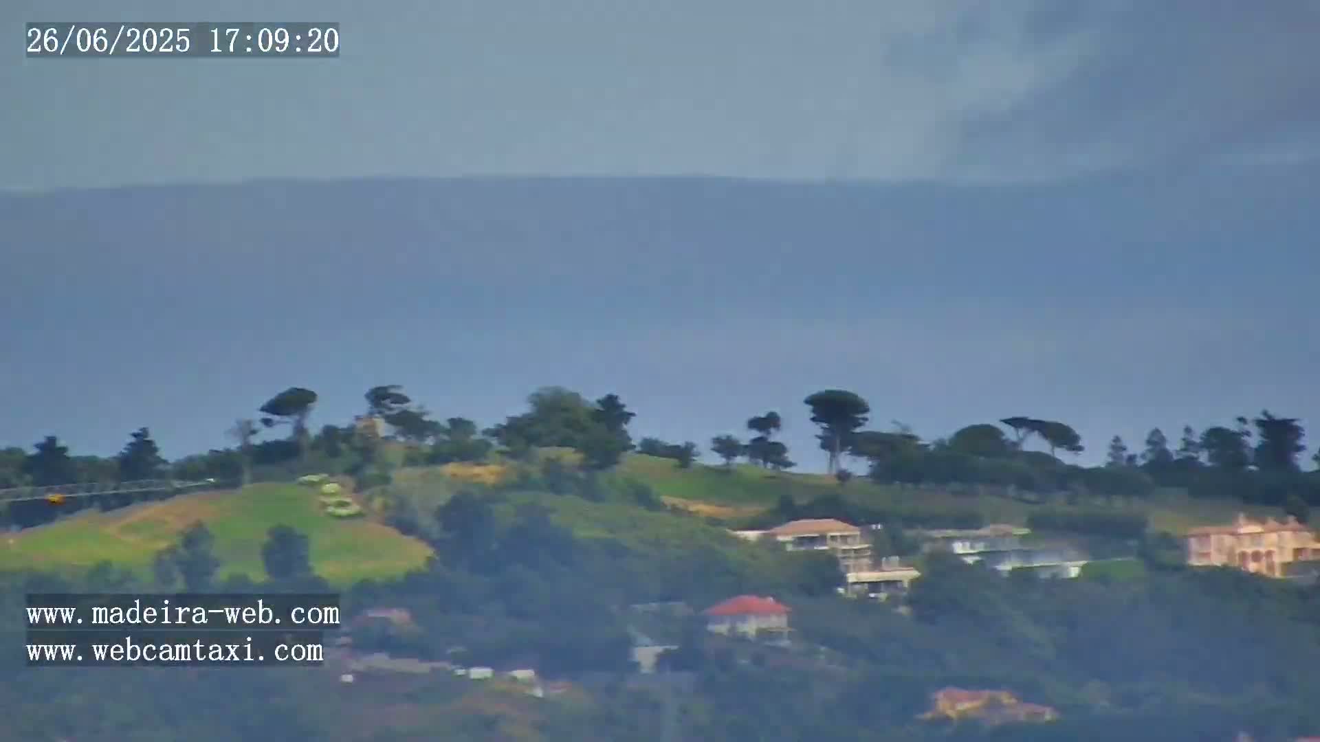 Funchal City  Skyline Live Cam from Sao Roque - Funchal, Madeira, Portugal