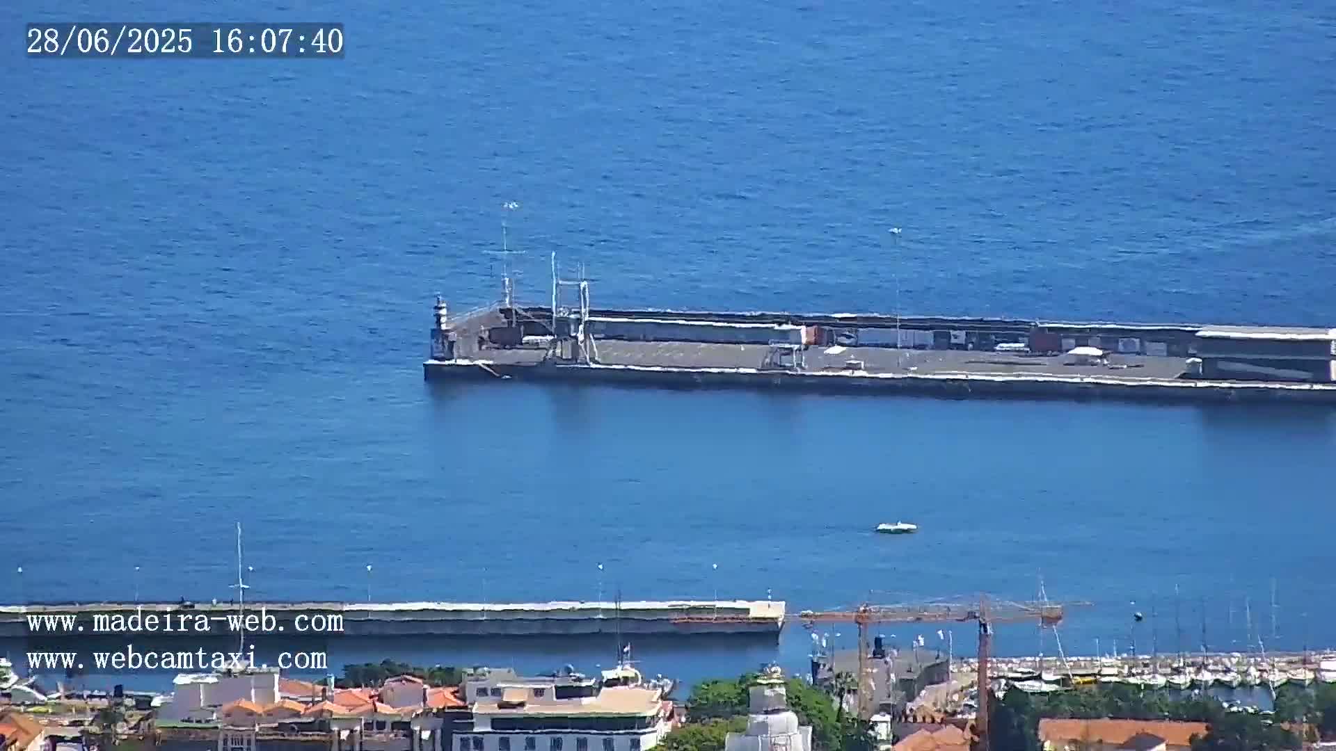 Funchal City  Skyline Live Cam from Sao Roque - Funchal, Madeira, Portugal