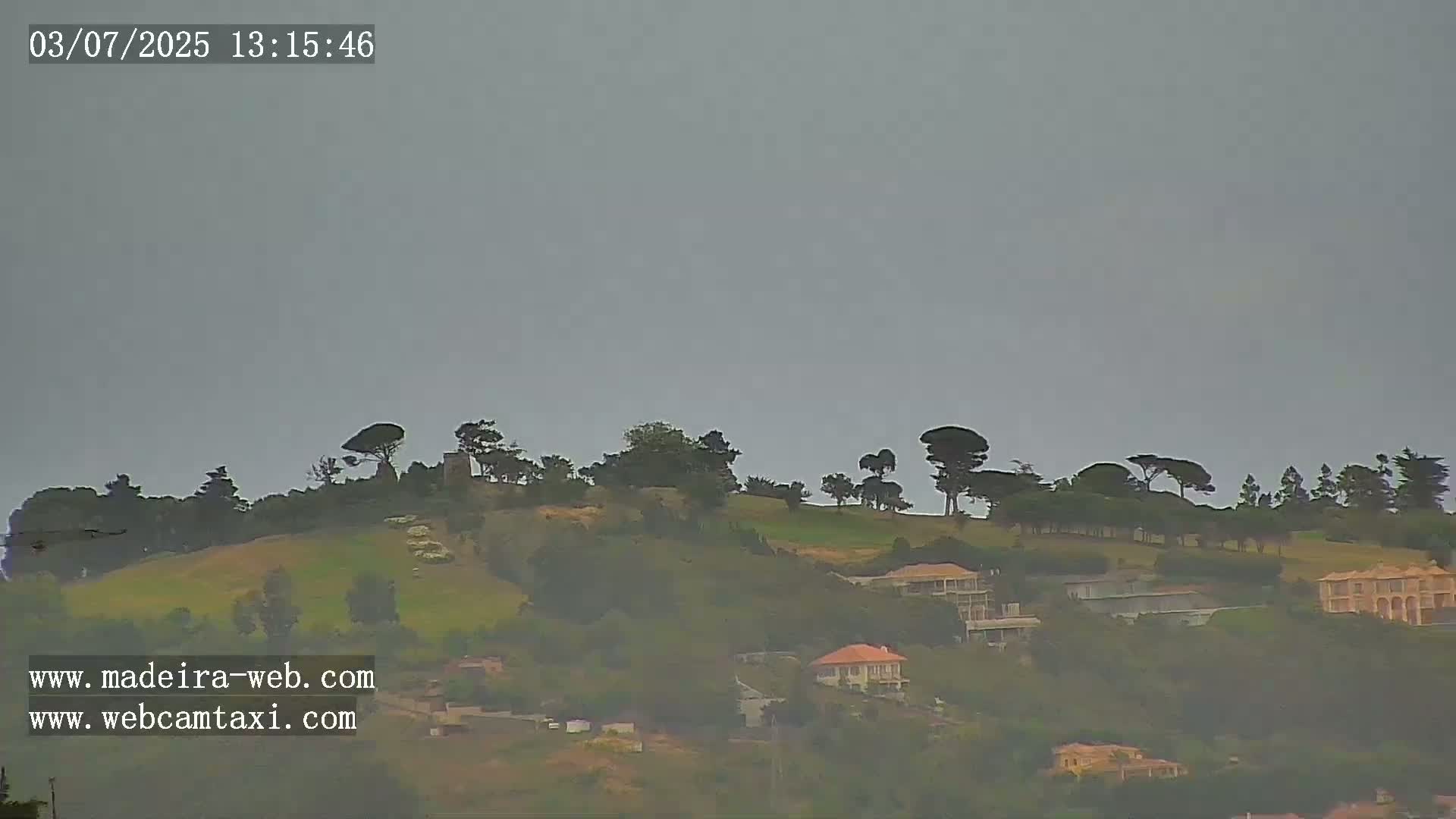 Funchal City  Skyline Live Cam from Sao Roque - Funchal, Madeira, Portugal