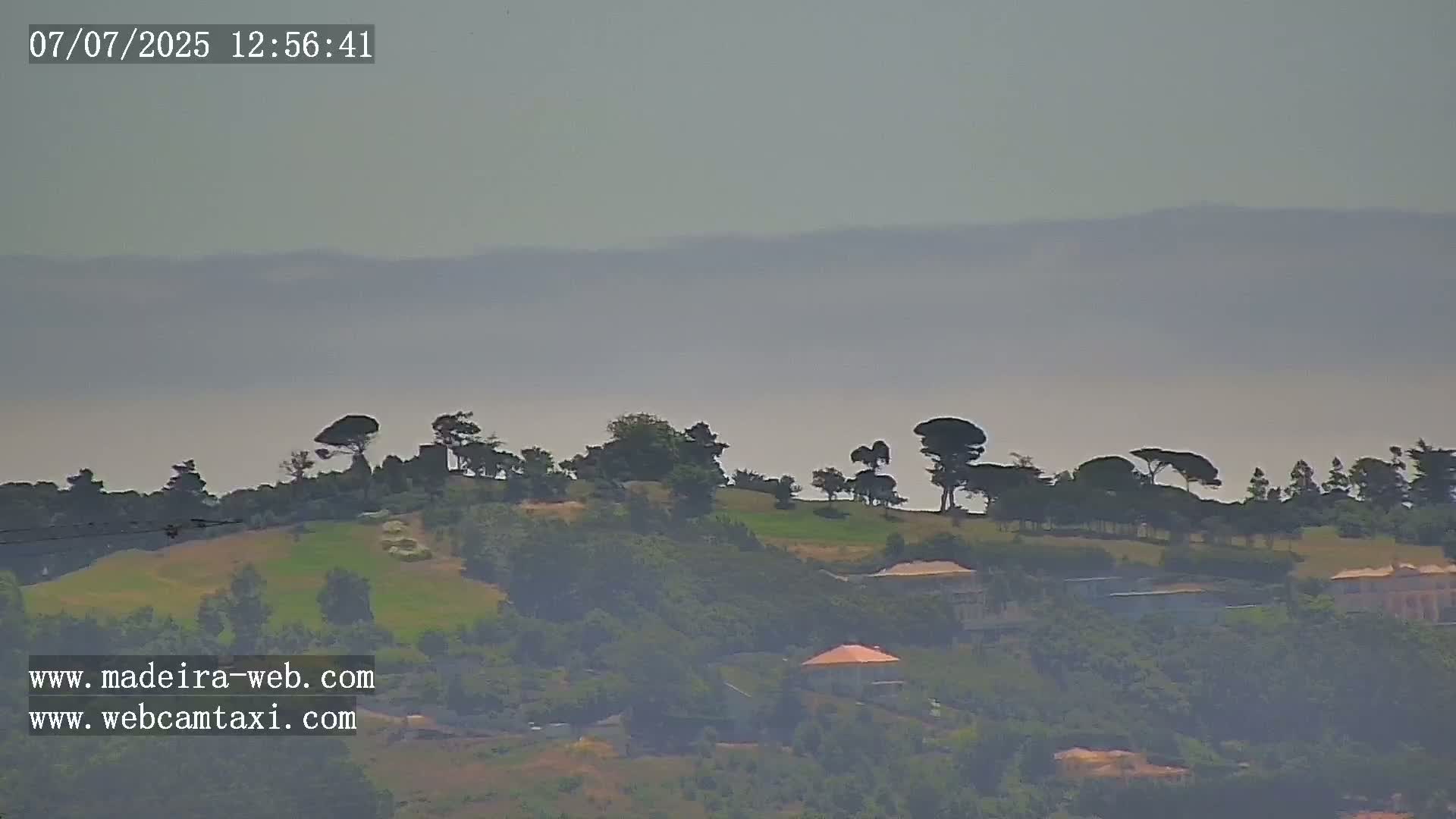 Funchal City  Skyline Live Cam from Sao Roque - Funchal, Madeira, Portugal