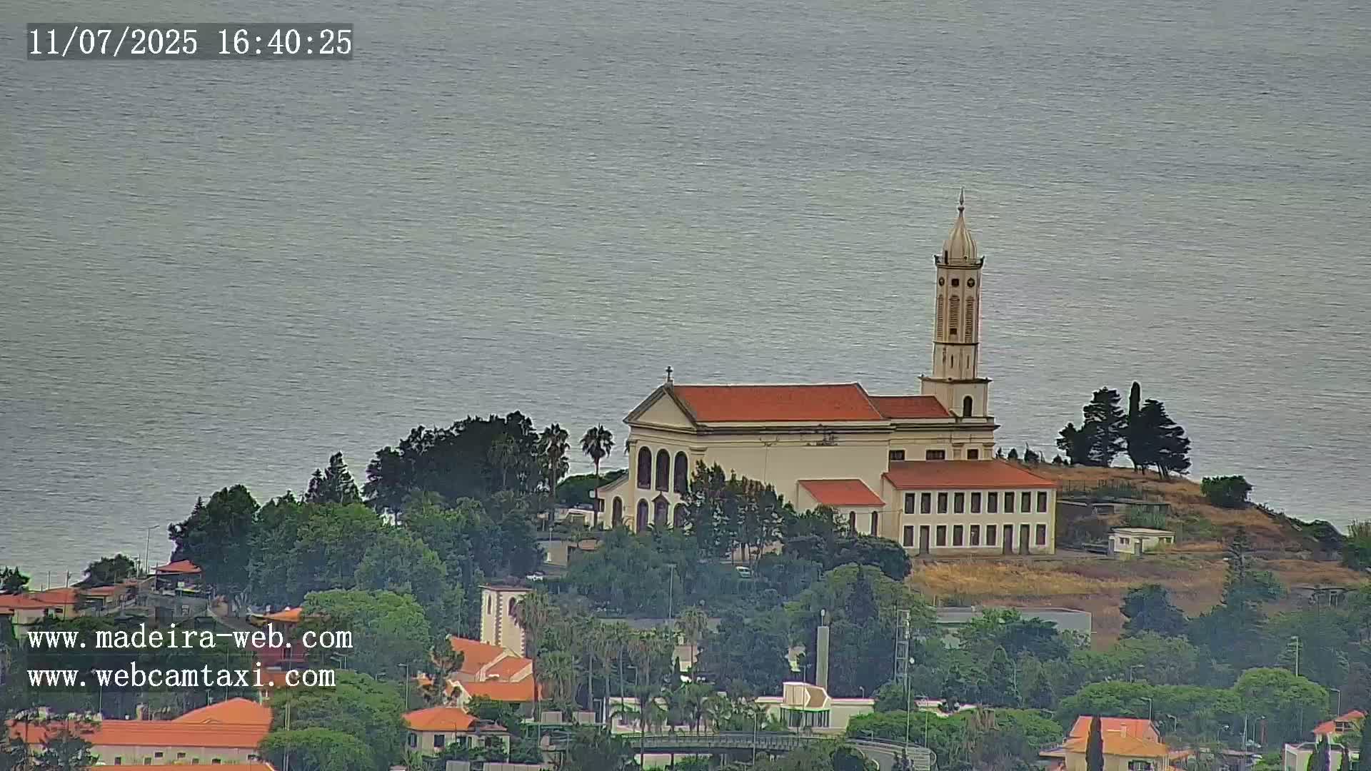 Funchal City  Skyline Live Cam from Sao Roque - Funchal, Madeira, Portugal