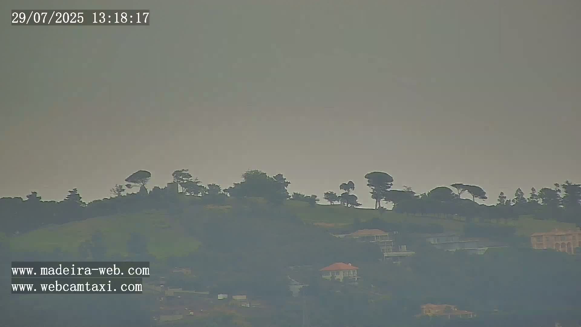 Funchal City  Skyline Live Cam from Sao Roque - Funchal, Madeira, Portugal