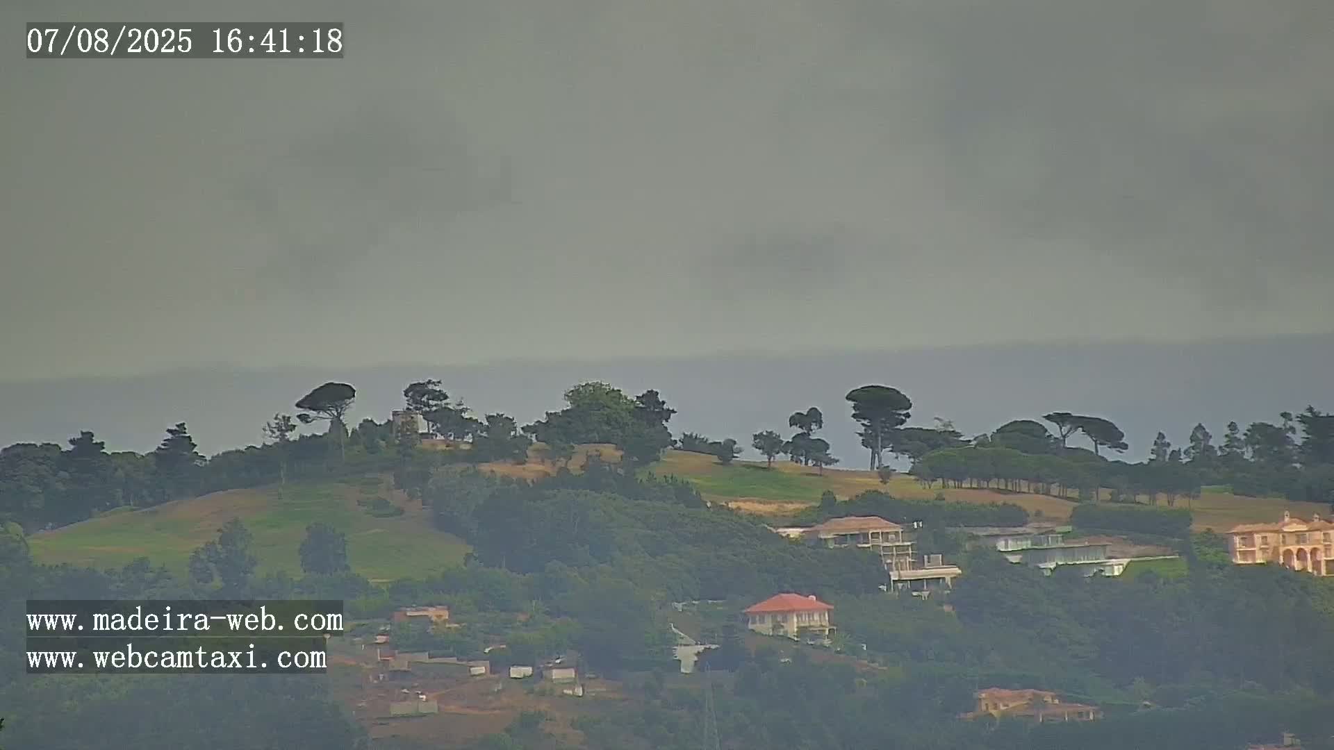 Funchal City  Skyline Live Cam from Sao Roque - Funchal, Madeira, Portugal