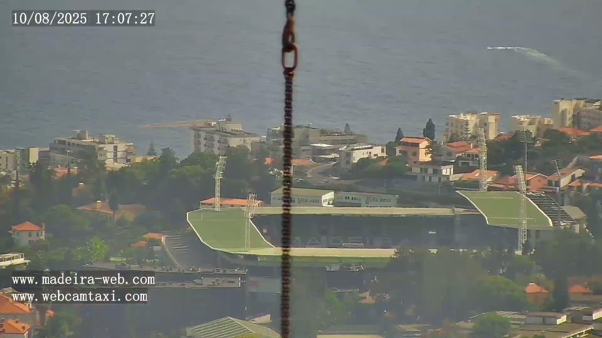 Funchal City  Skyline Live Cam from Sao Roque - Funchal, Madeira, Portugal
