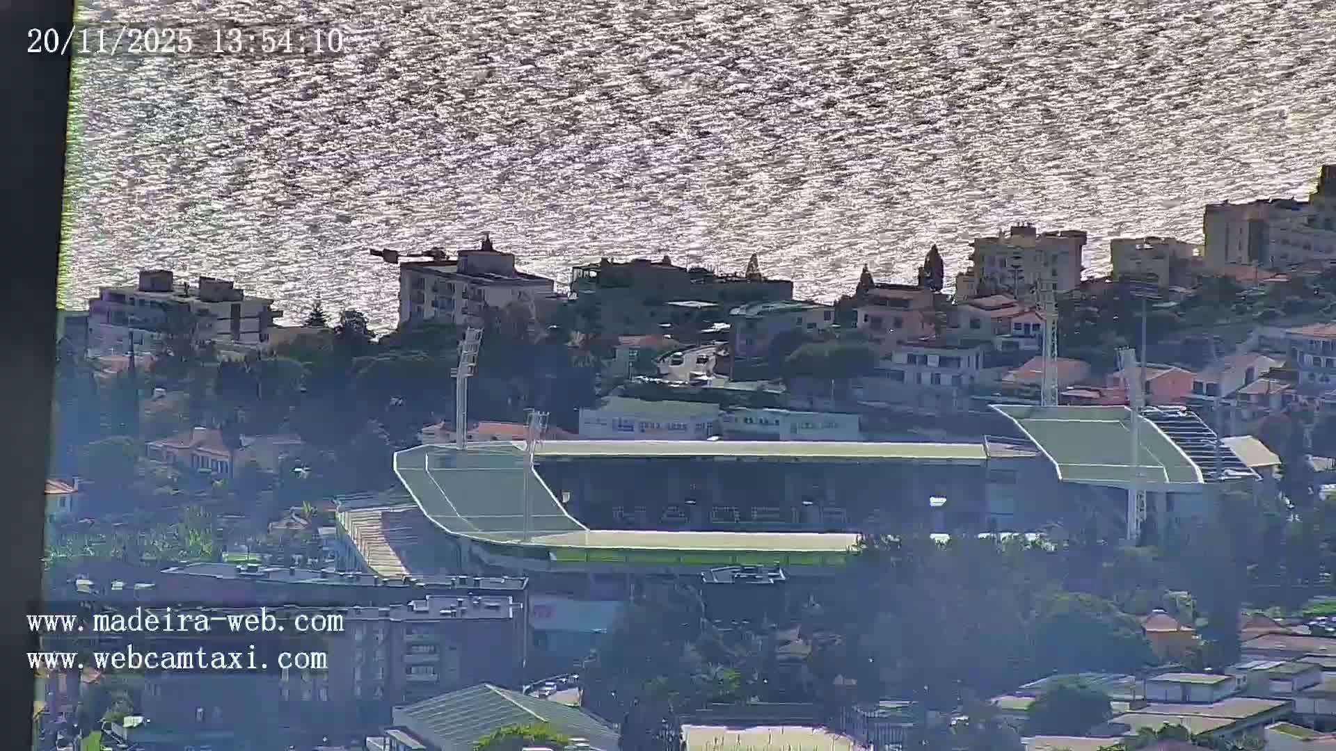 Funchal City  Skyline Live Cam from Sao Roque - Funchal, Madeira, Portugal