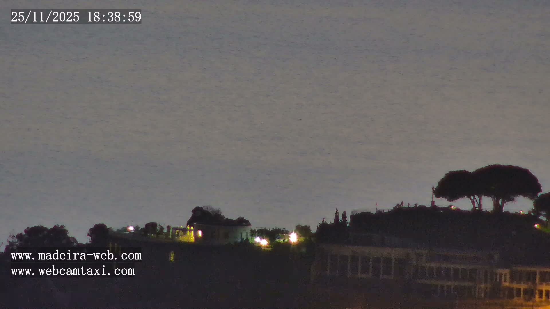 Funchal City  Skyline Live Cam from Sao Roque - Funchal, Madeira, Portugal