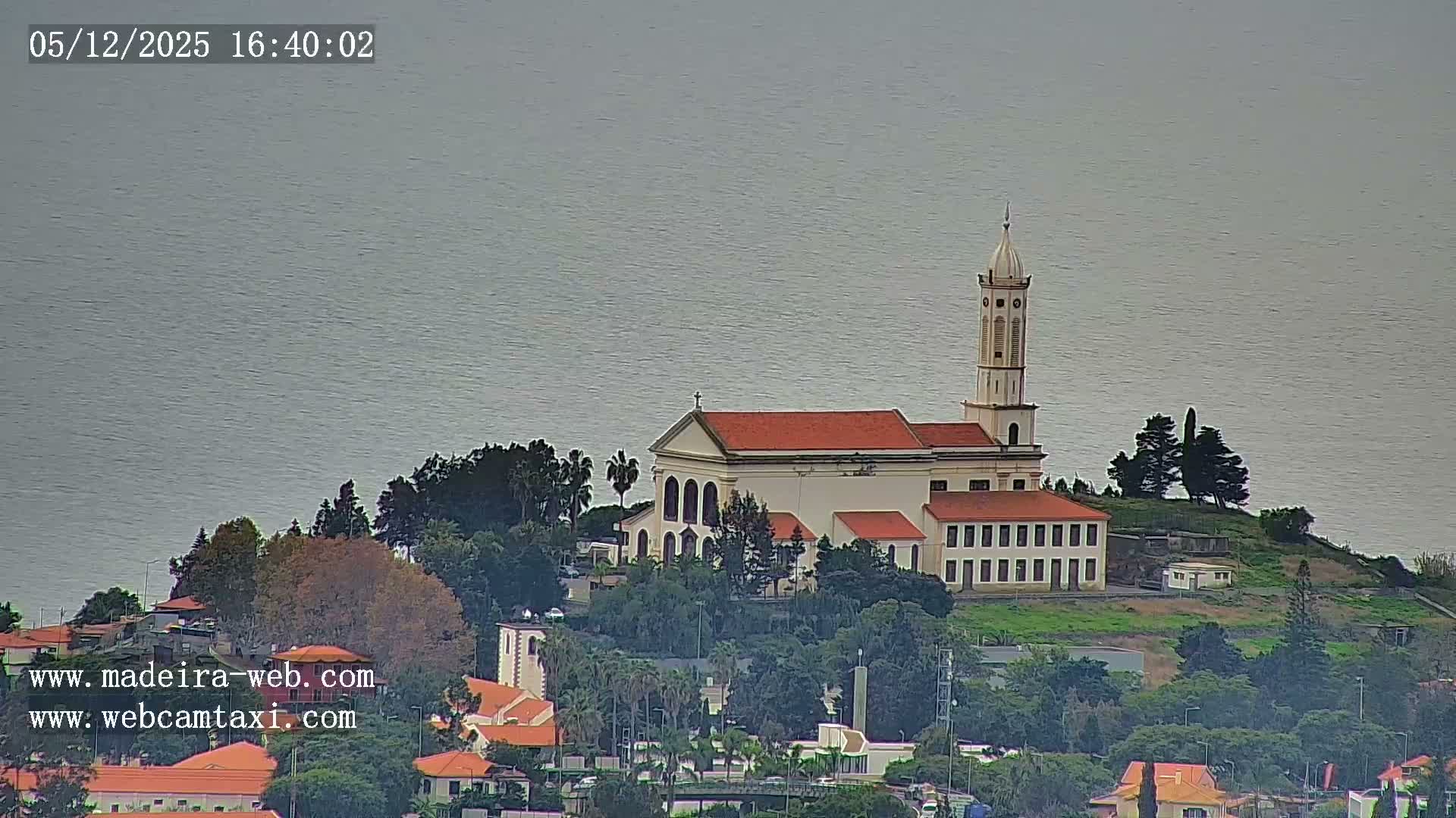 Funchal City  Skyline Live Cam from Sao Roque - Funchal, Madeira, Portugal