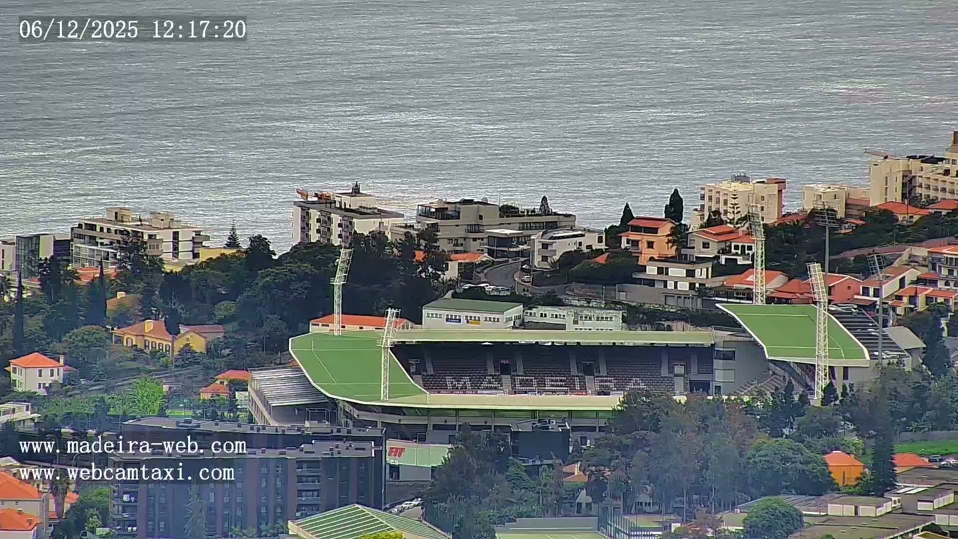 Funchal City  Skyline Live Cam from Sao Roque - Funchal, Madeira, Portugal